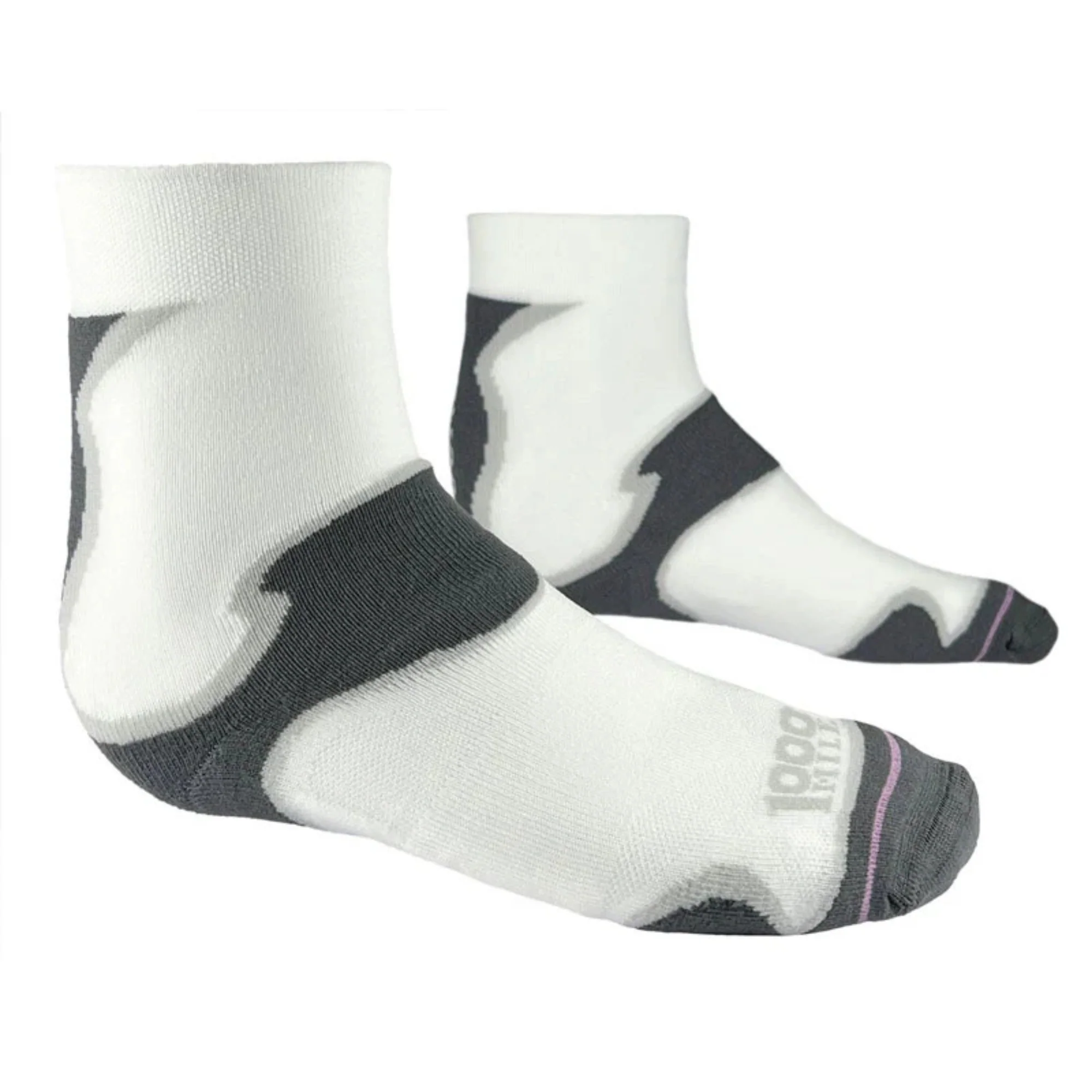 1000 Mile Men's Fusion Antiblister Tactel® Double Layer Socks (White) - Image 7