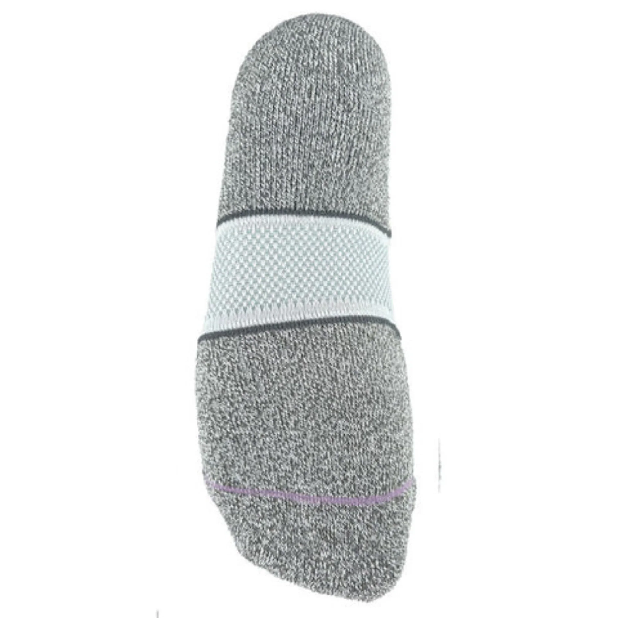 1000 Mile Women's Run Single Layer Anklet Socks - 2 Pair Pack (White) - Image 4
