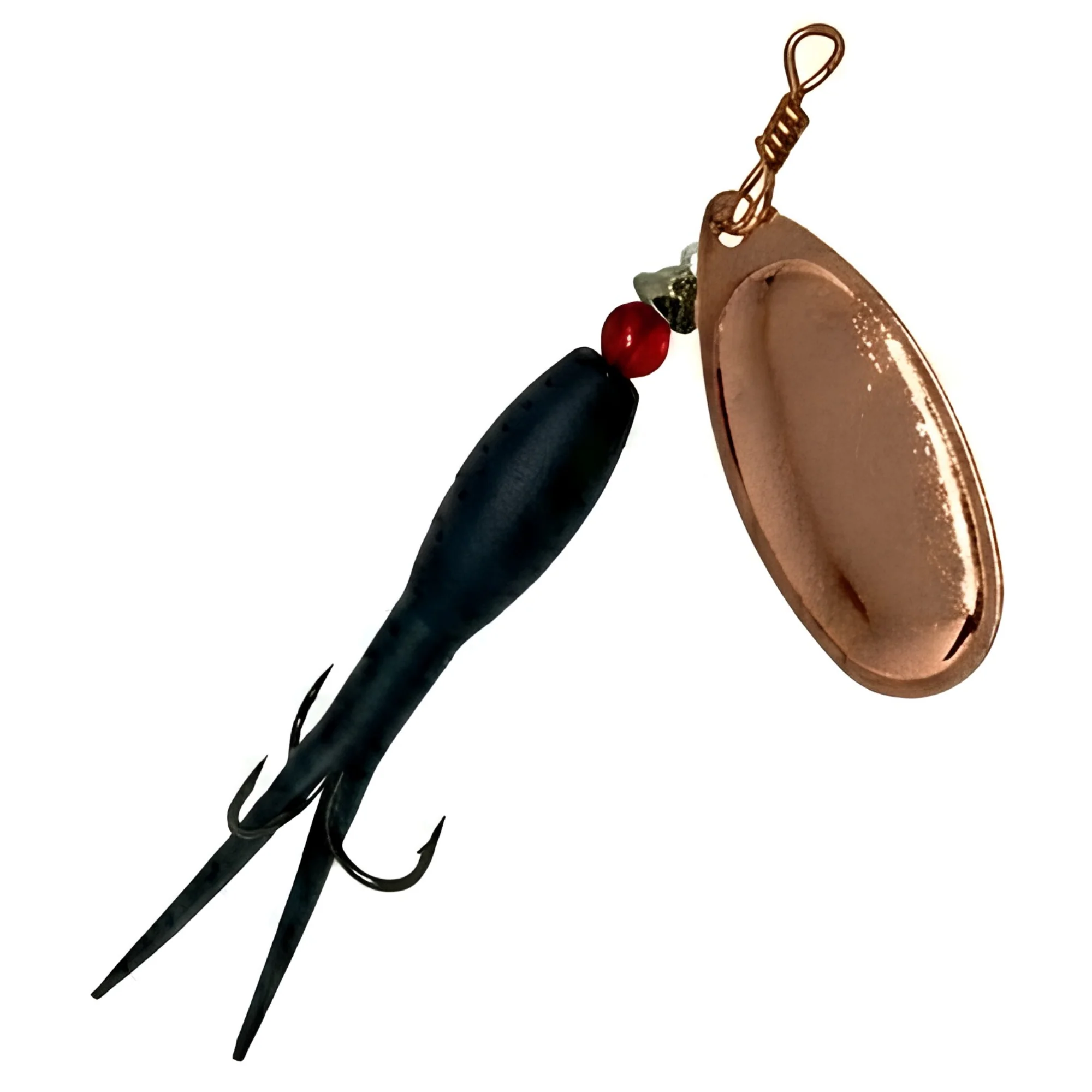 Flying C Spinning Lure (15g Black/Copper)