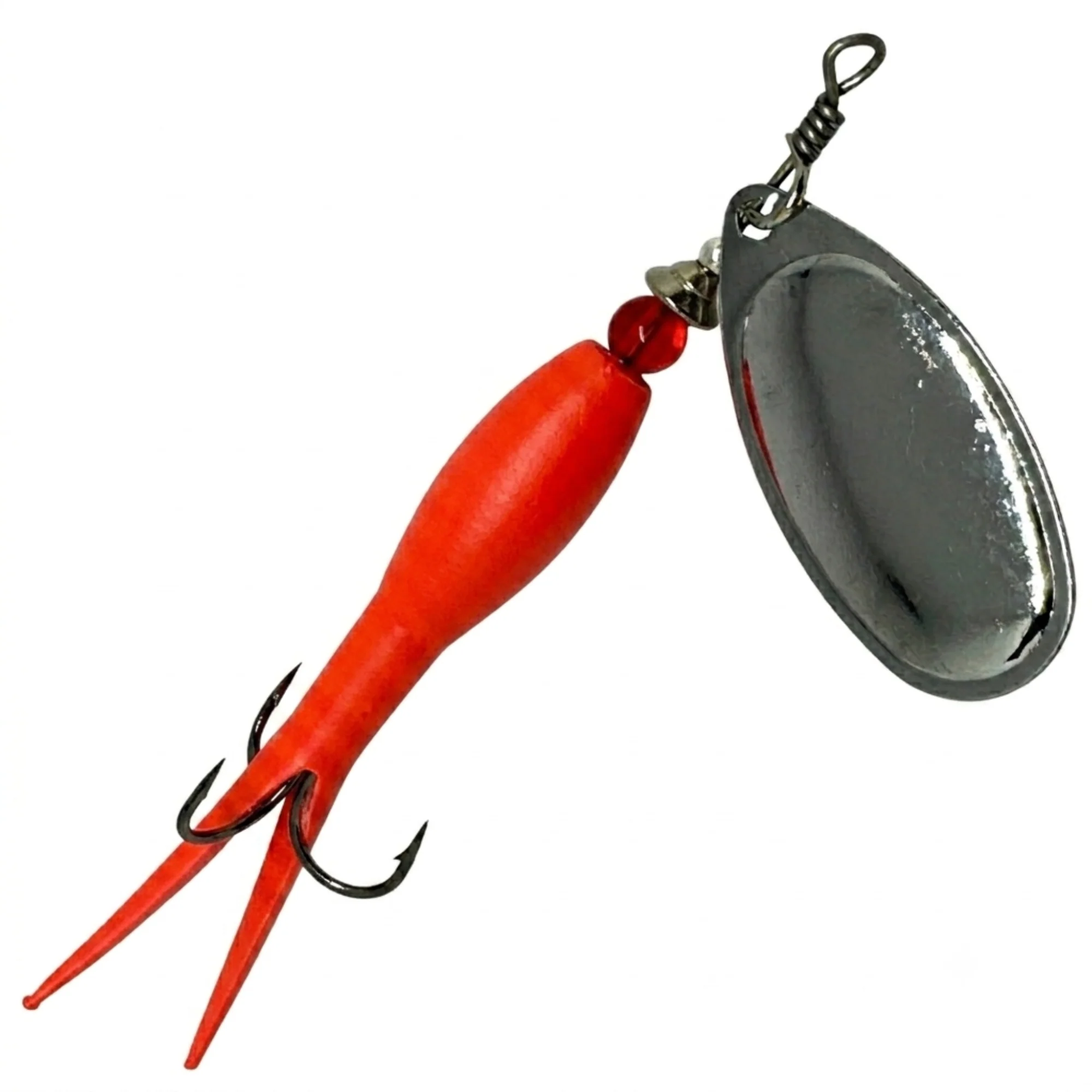 Flying C Spinning Lure (15g Red/Silver)