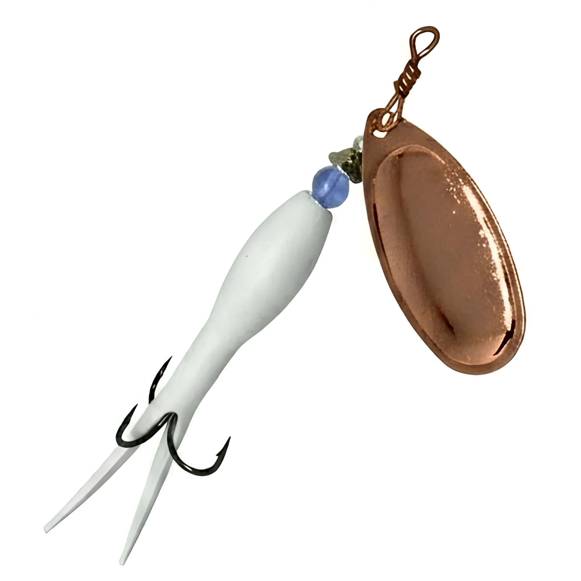 Flying C Spinning Lure (24g White/Copper)