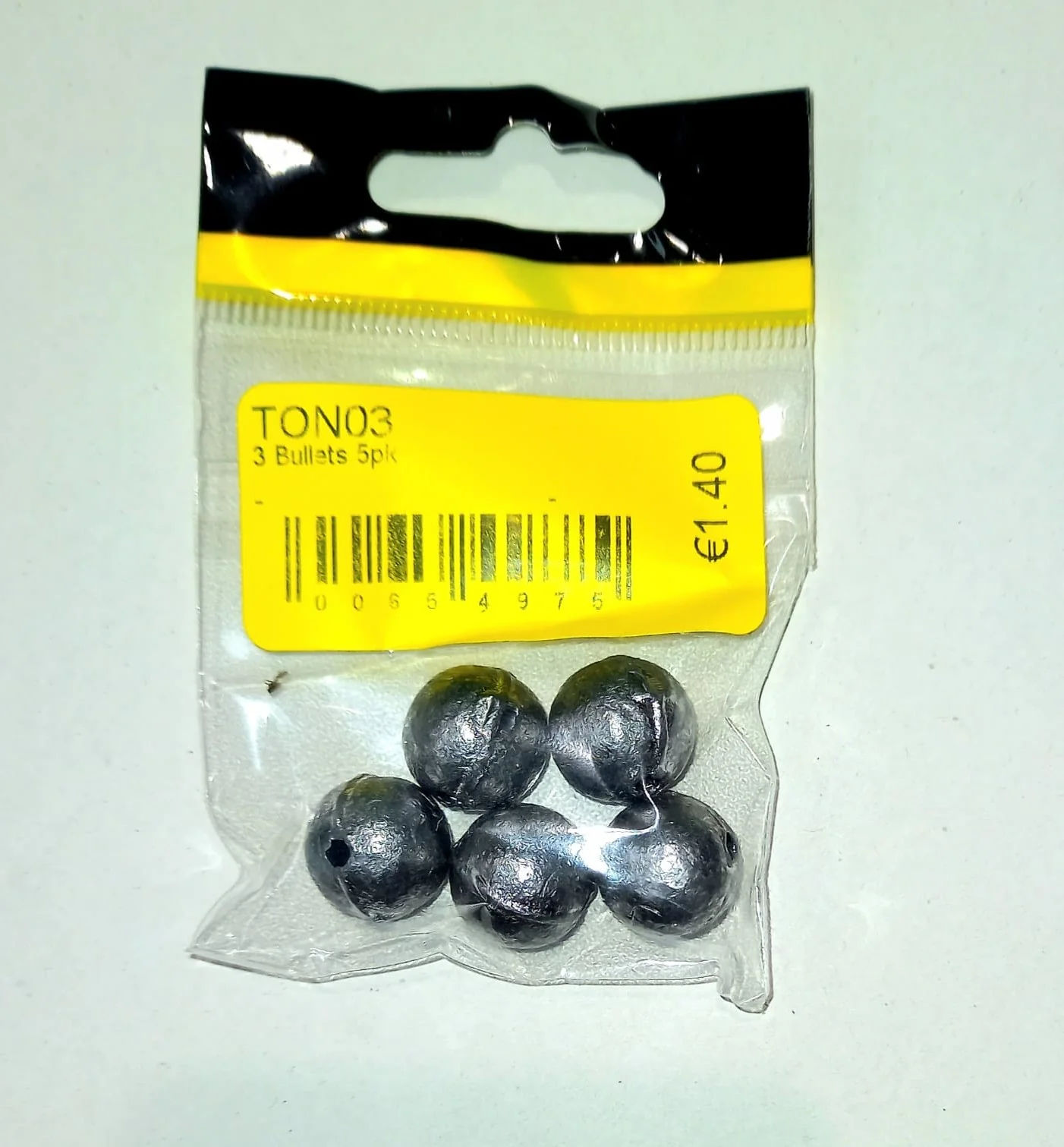 Lead Bullets (Size 3)(5 Pack)