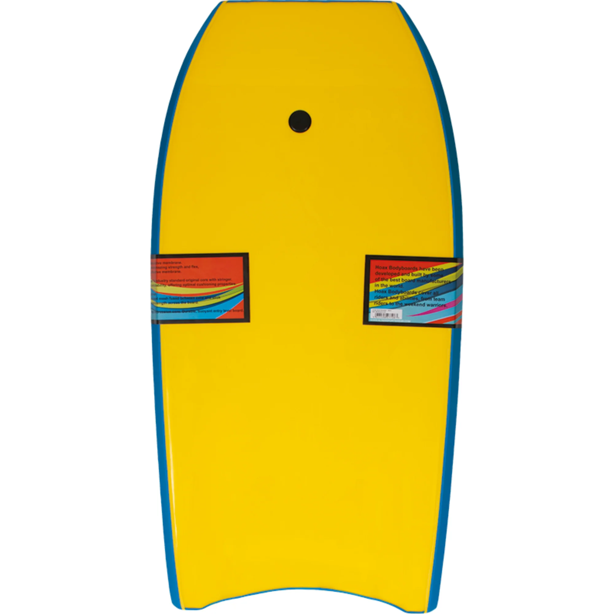 Alder 39in Apex AX01 Bodyboard (Blue/Yellow) - Image 2