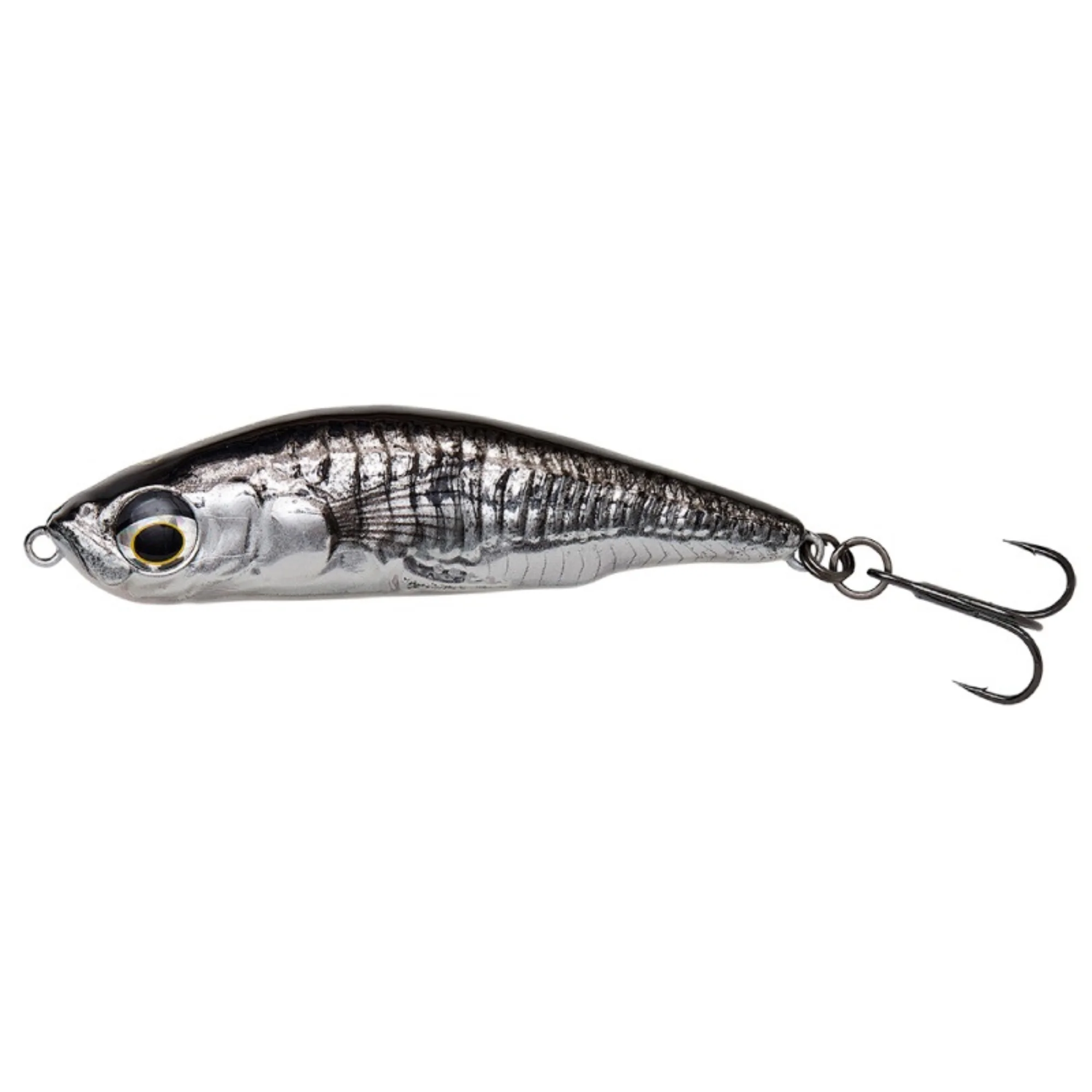Savage Gear 3D Sticklebait Sinking Pencil Lure (7.5cm/17g Black Silver)