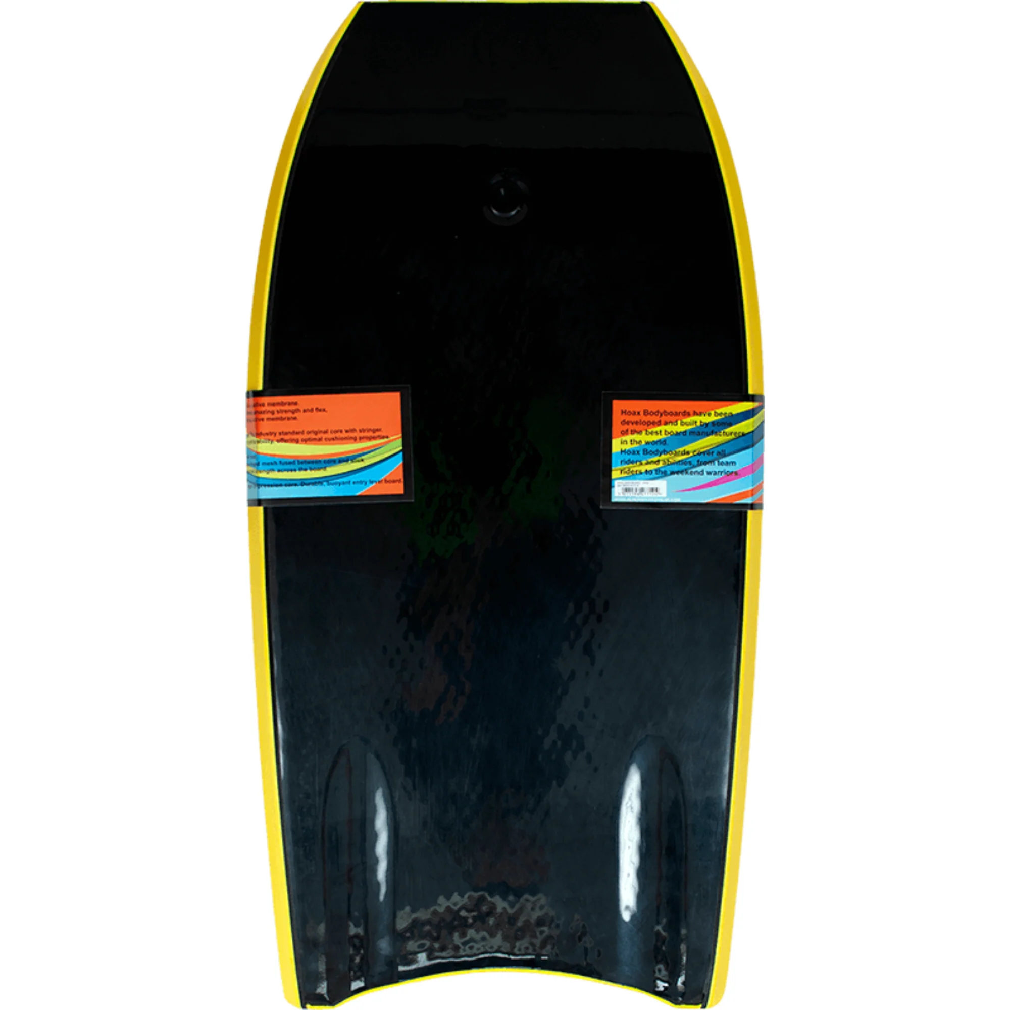 Alder 45in Apex AX02 Bodyboard (Yellow/Black) - Image 2