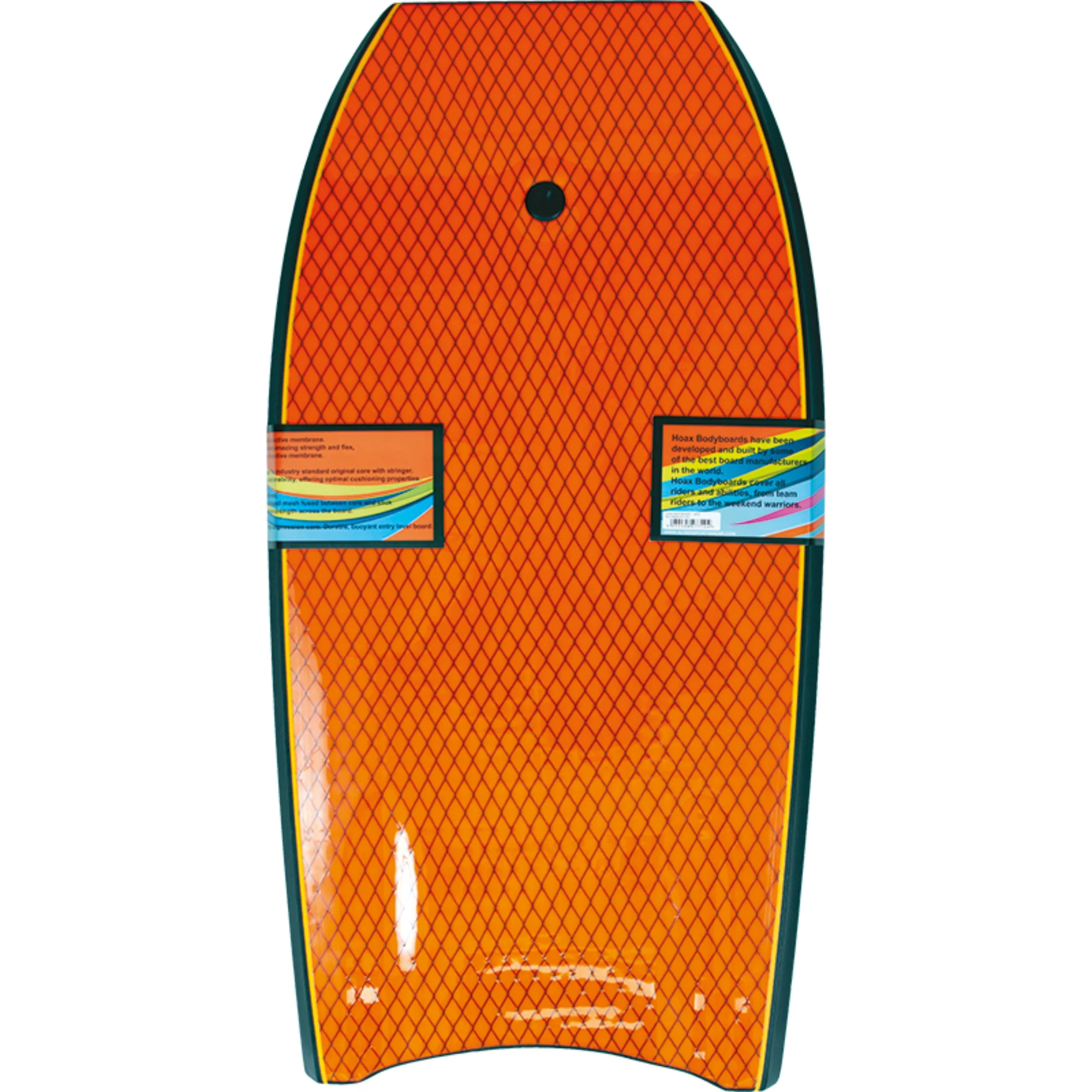 Alder 45in Apex AX02 Bodyboard (Yellow/Orange) - Image 2