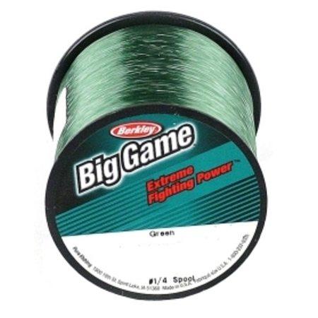 Berkley Trilene Big Game Low Visibility Monofilament Line #1/4 Spool (0.71mm/50lb/251m)(Green)