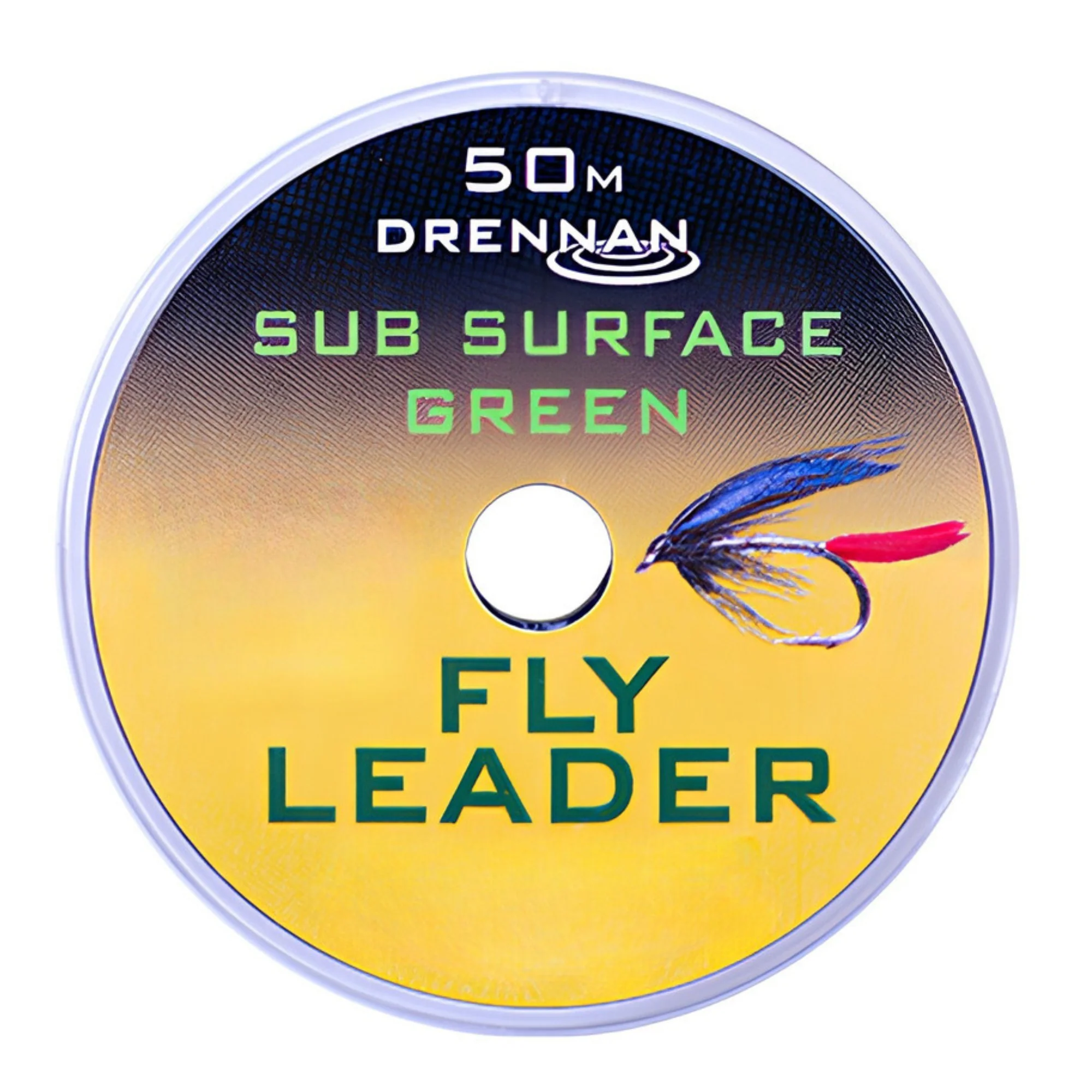 Drennan Sub Surface Green Nylon Fly Line (8lbs/50m/0.275mm)