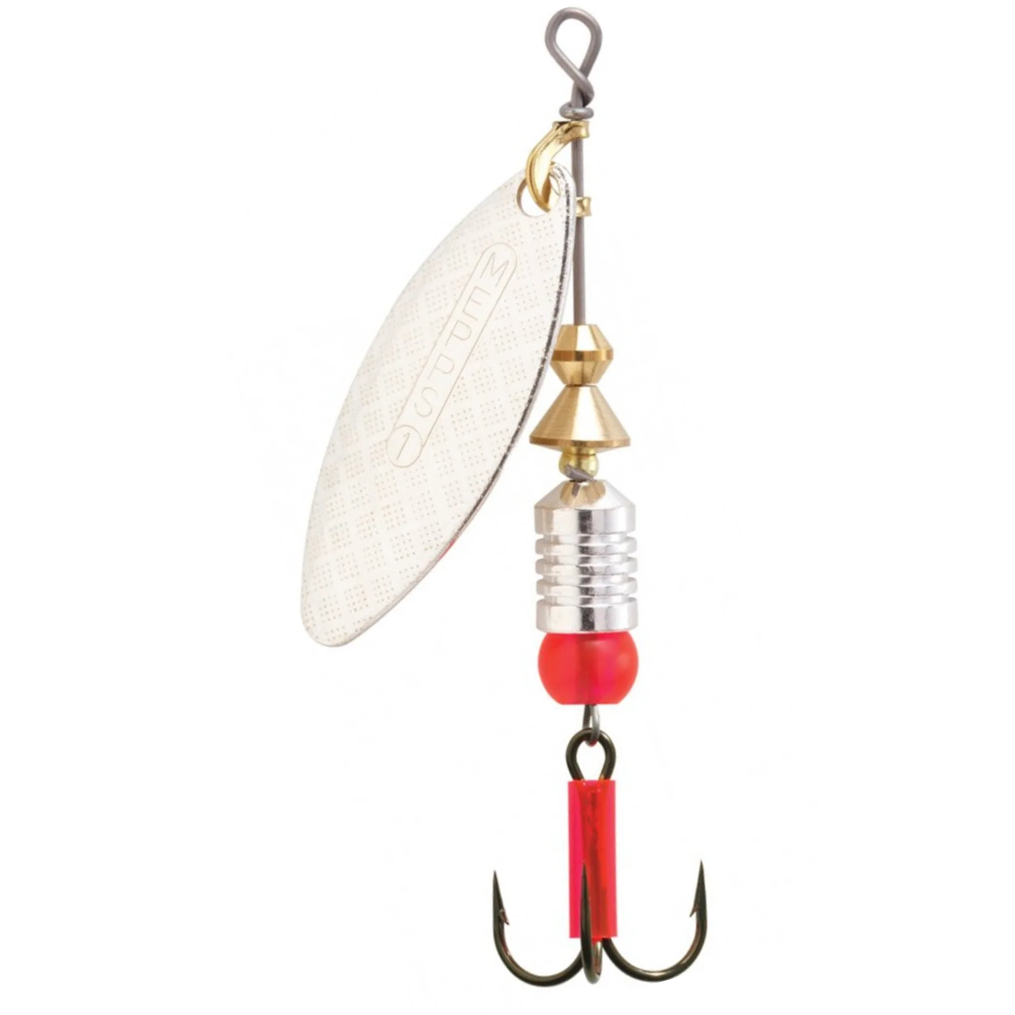Mepps Aglia Long Spinning Metal Lure (7g/Size 2)(Silver)