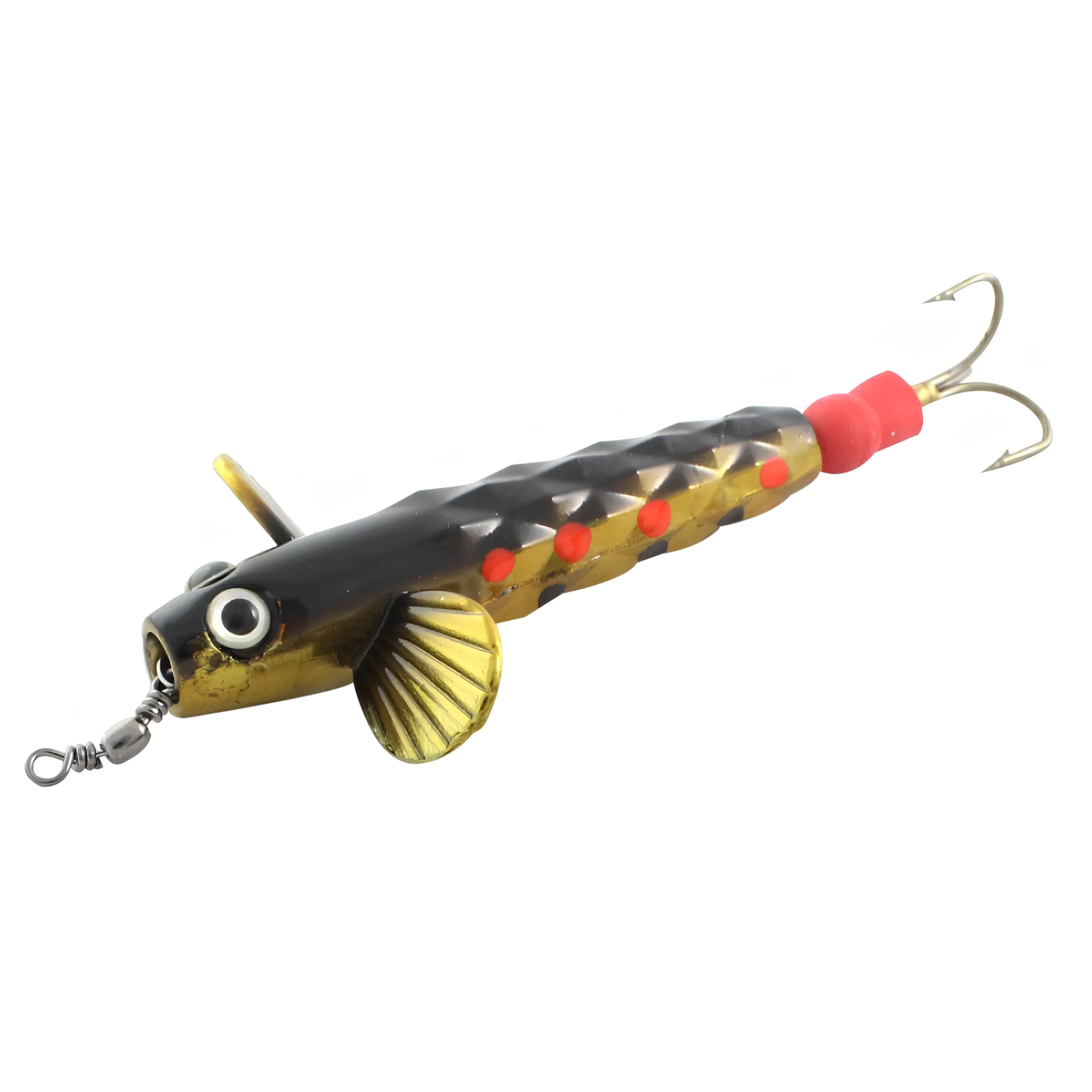 Allcock Diamond Back Devon 1.5in Minnow Lure (Black/Gold)
