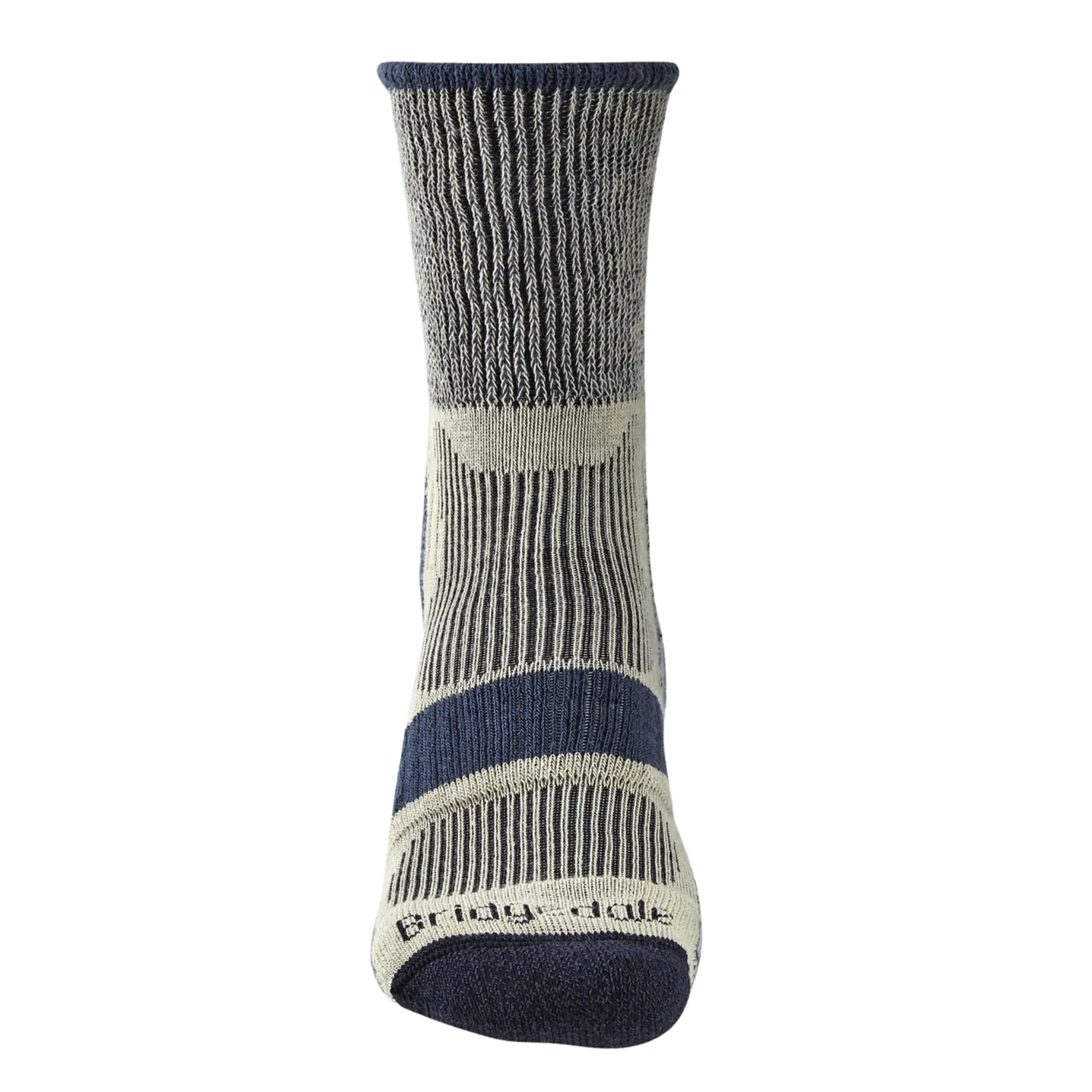 Bridgedale Hike Lightweight Cotton Comfort Boot Length Socks (Indigo) - Image 3