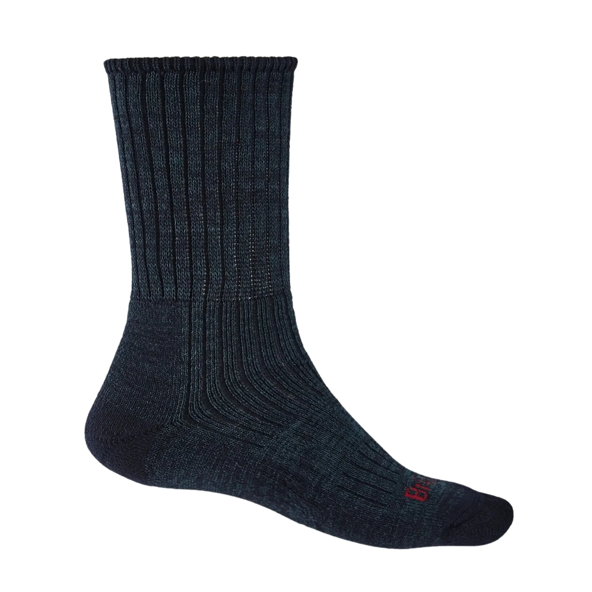 Bridgedale Men's Hike Midweight Merino Comfort Boot Length Socks (Navy) - Image 2