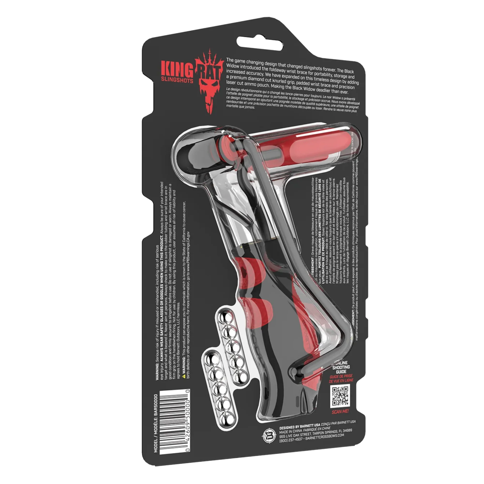 Barnett Black Widow King Rat Slingshot - Image 4