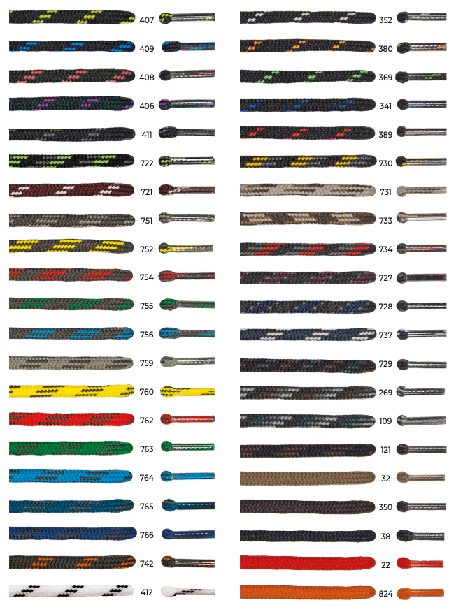 Barth 5mm/200cm Round Laces (Dark Brown) - Image 2