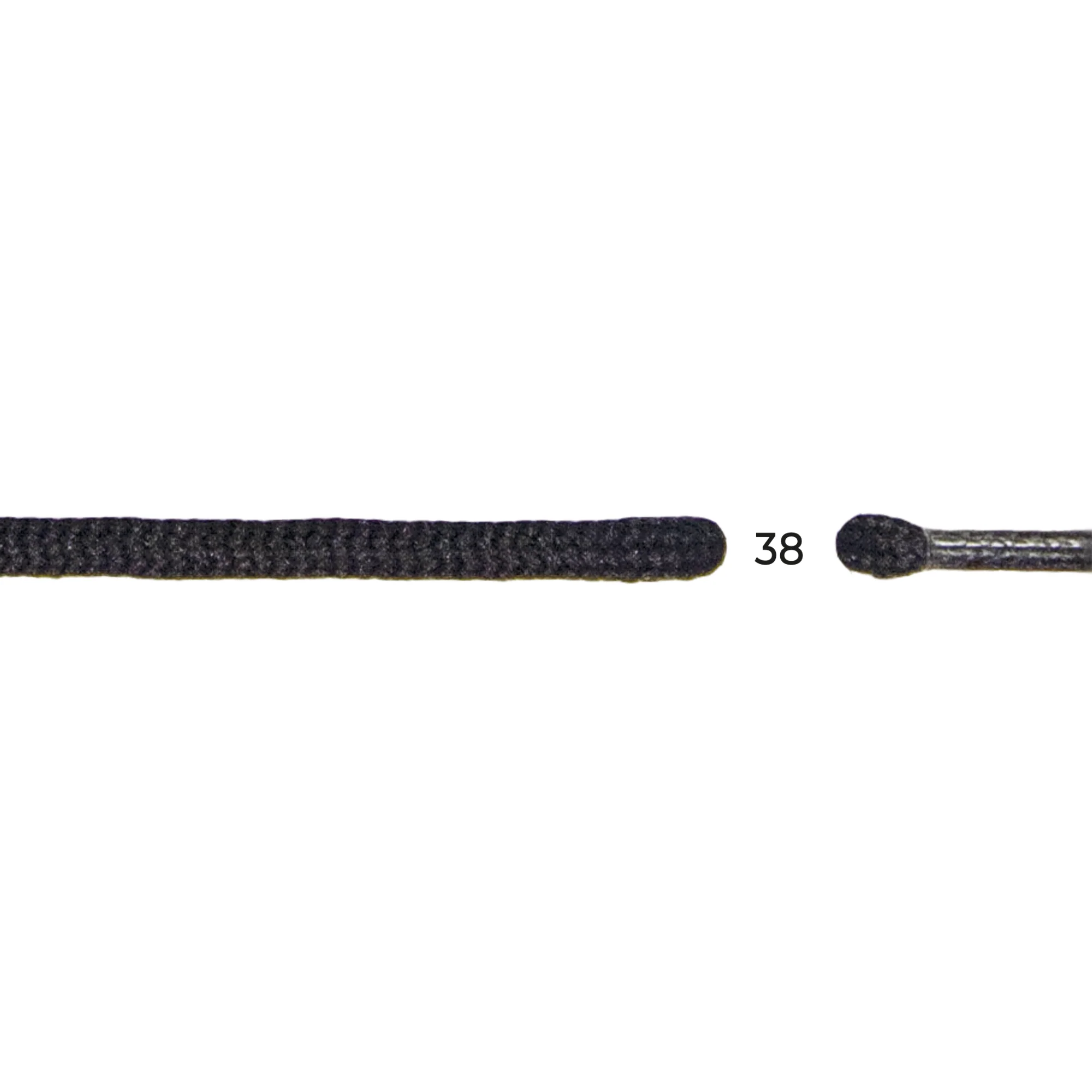 Barth 7mm/150cm Semicircular Laces (Black)