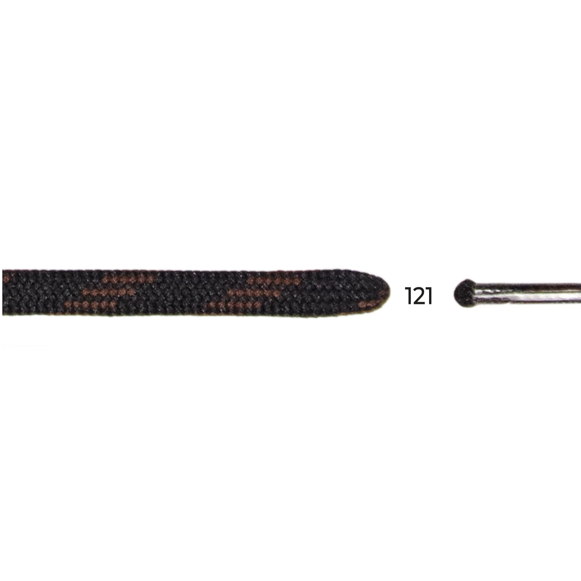 Barth 7mm/200cm Semicircular Laces (Dark Brown)