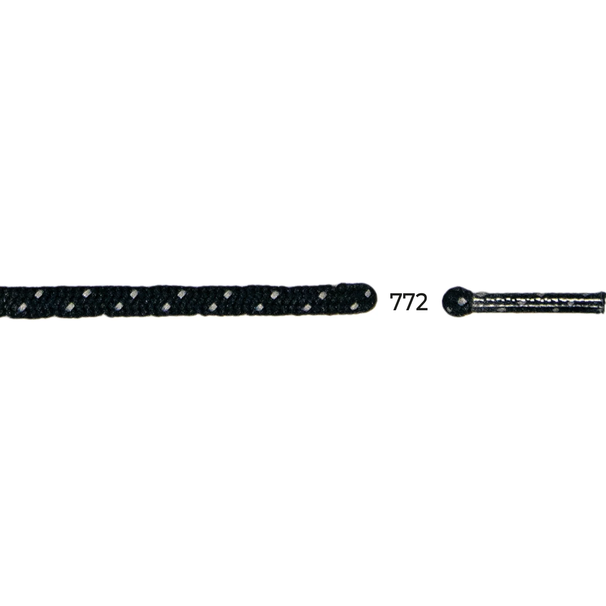 Barth 4mm/120cm Magic Round Laces (Black/Dot)