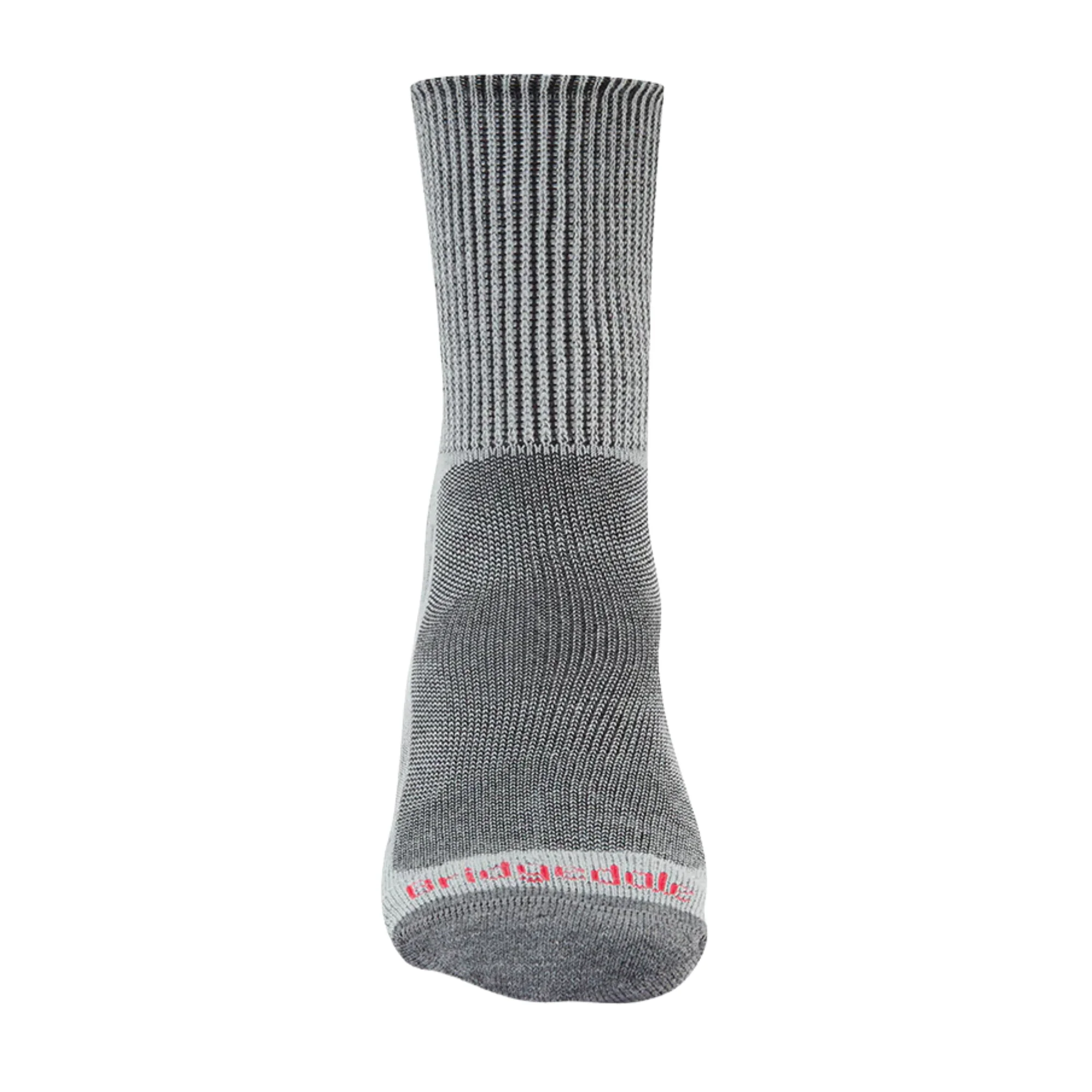 Bridgedale Men's Lightweight Merino Comfort Fit Boot Length Hike Socks (Silver) - Image 3