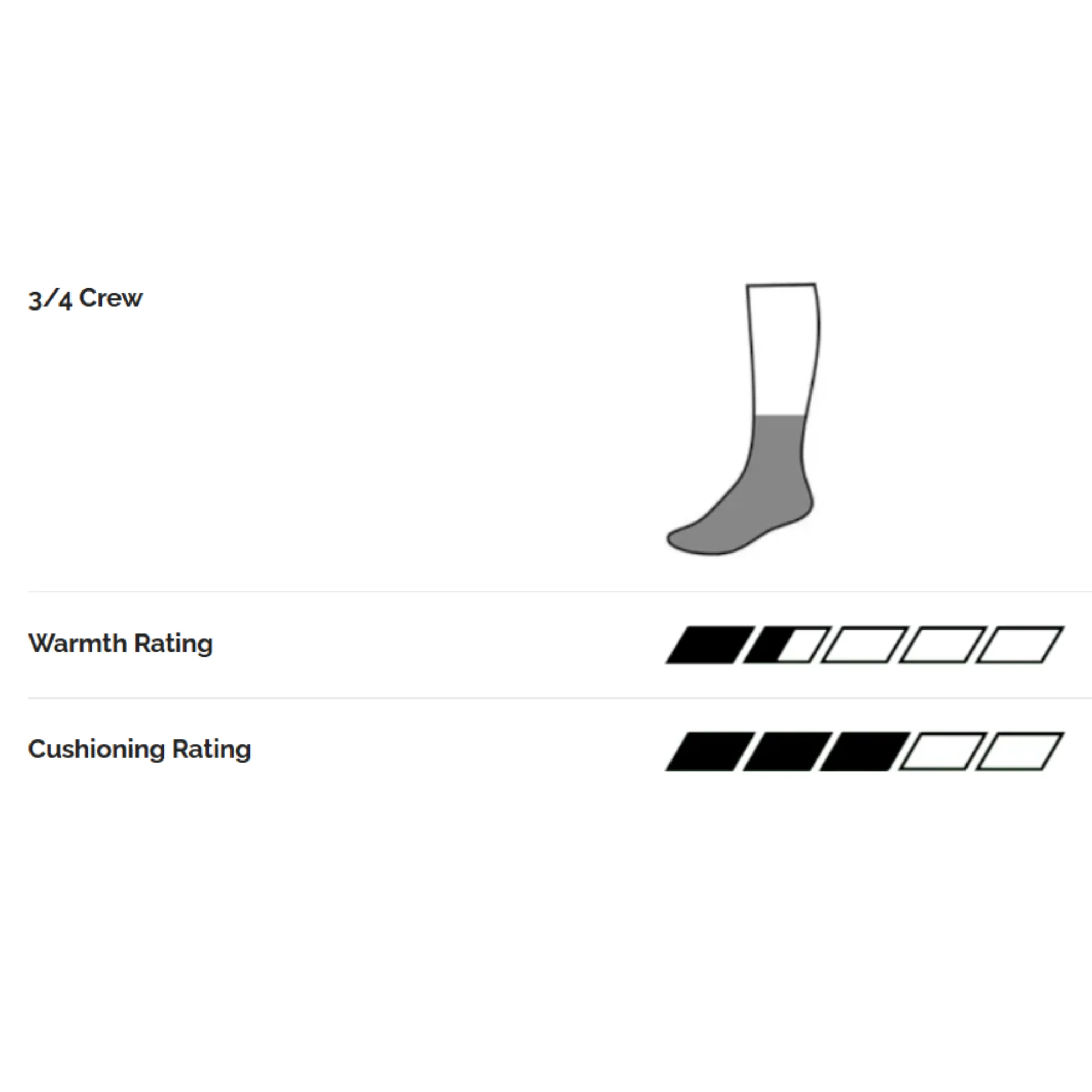 Bridgedale Men's Ultra Light Merino Performance Crew Length Hike Socks (Gunmetal) - Image 7