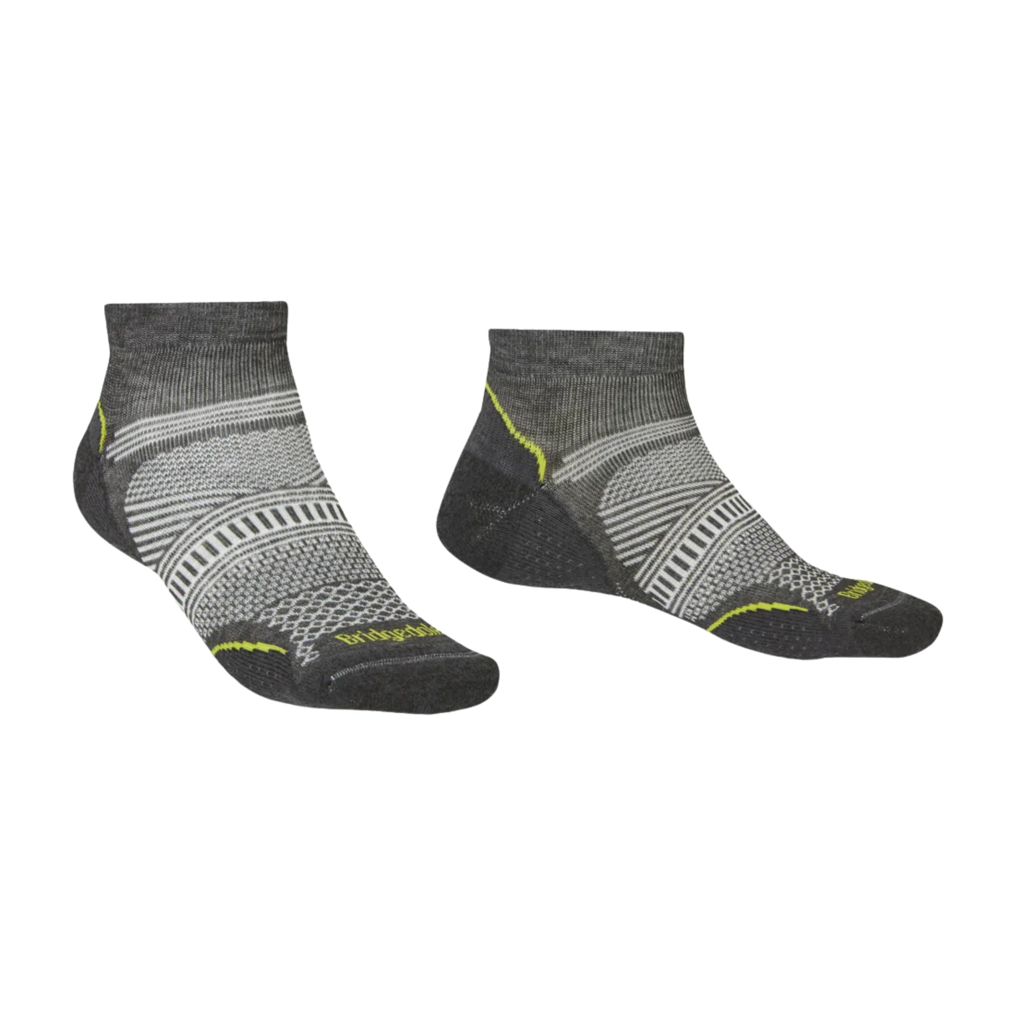 Bridgedale Men's Ultralight T2 Coolmax Performance Hike Low Socks (Graphite)