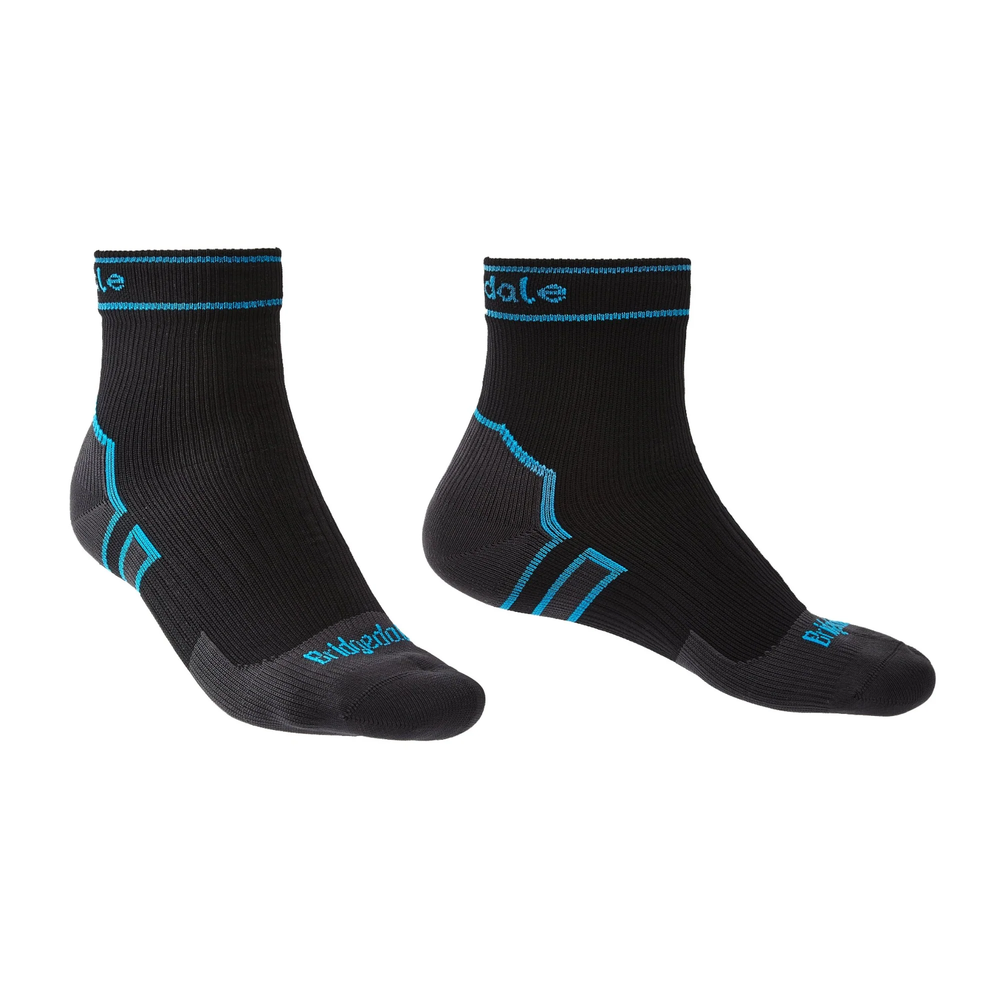 Bridgedale Unisex Waterproof Midweight Merino Blend Ankle Length Storm Socks (Black) - Image 4