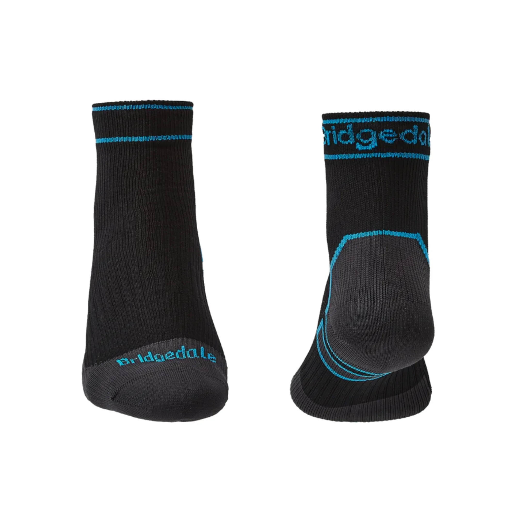 Bridgedale Unisex Waterproof Midweight Merino Blend Ankle Length Storm Socks (Black) - Image 5