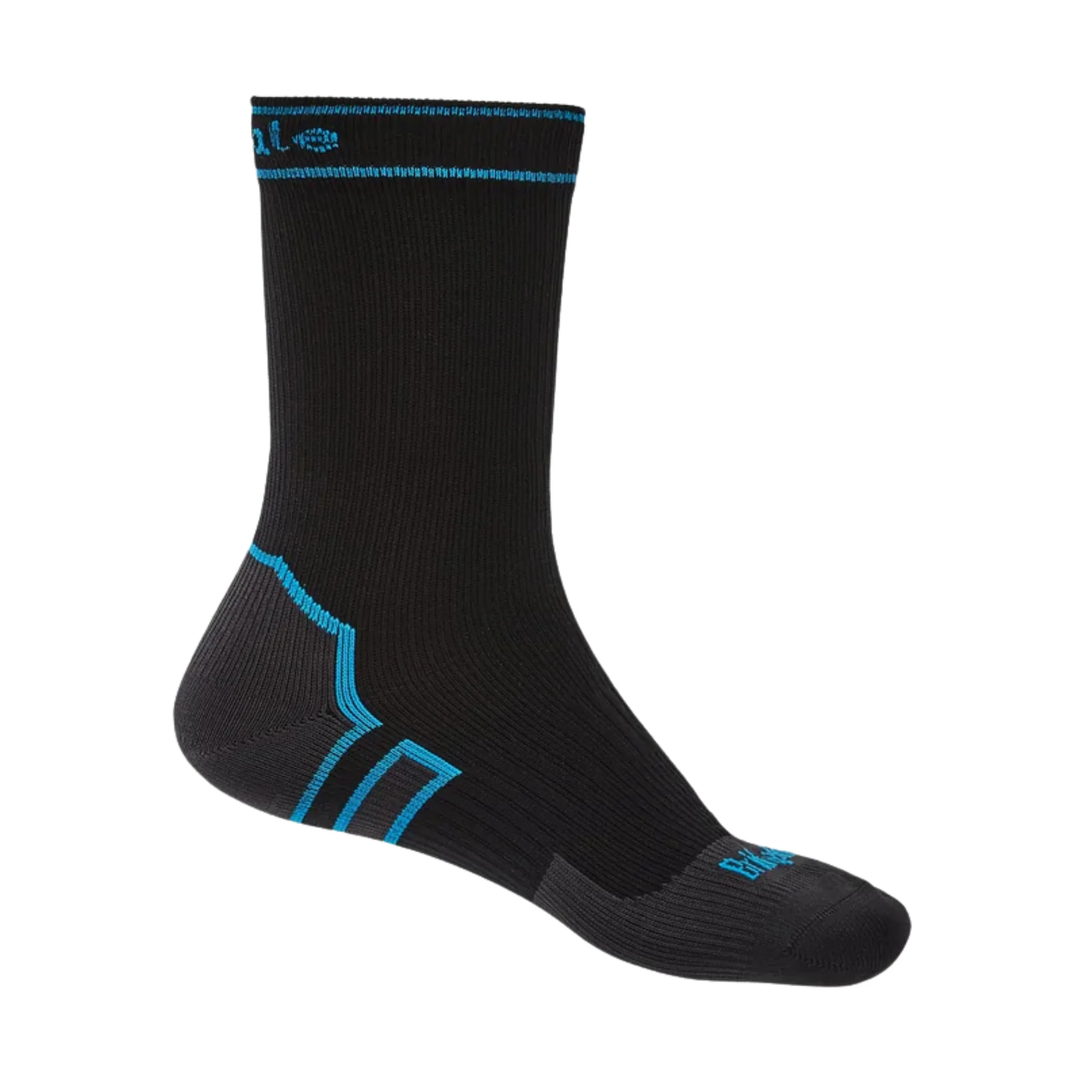 Bridgedale Unisex Waterproof Midweight Merino Blend Boot Length Storm Socks (Black) - Image 2