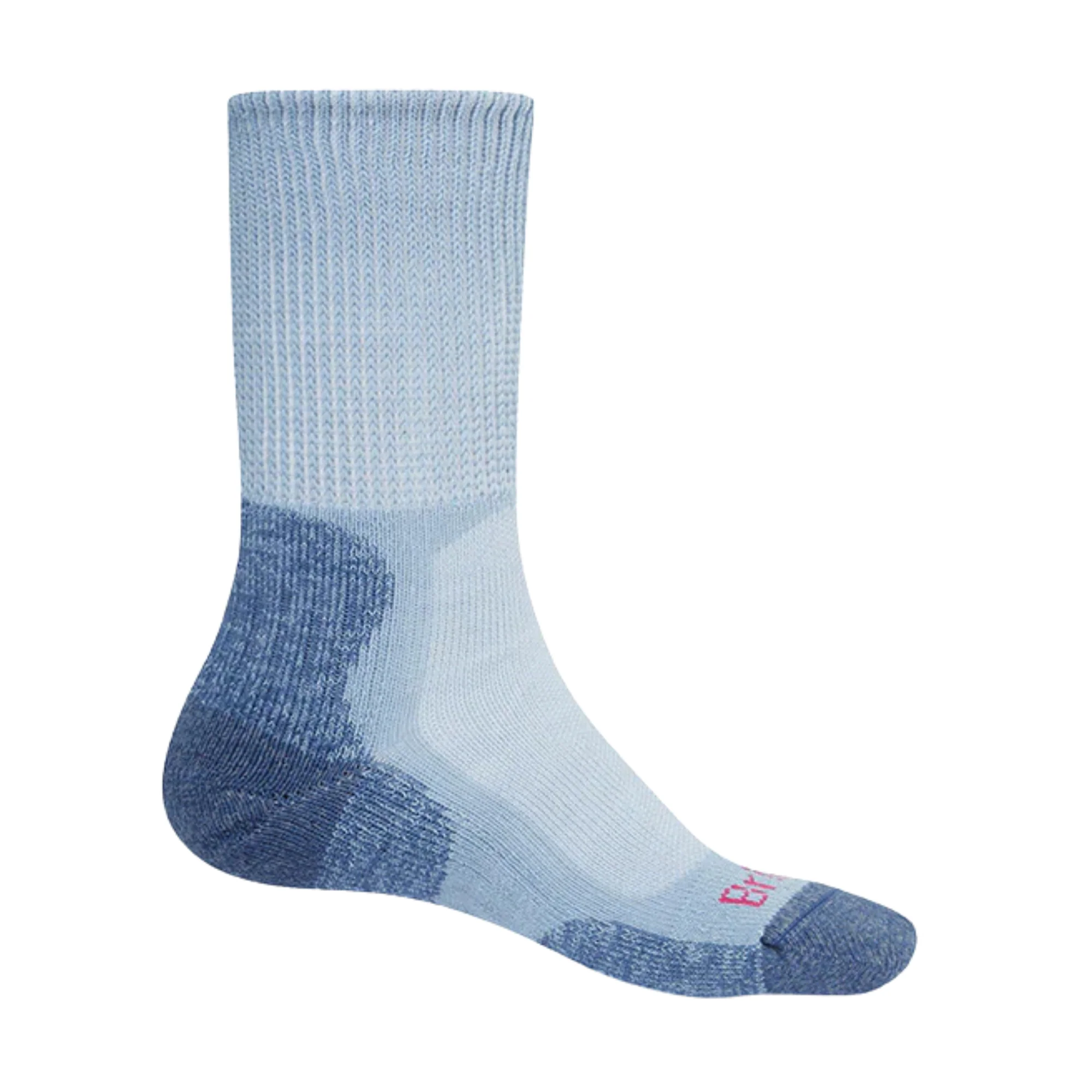 Bridgedale Women's Lightweight Merino Comfort Fit Boot Length Hike Socks (Powder Blue) - Image 2