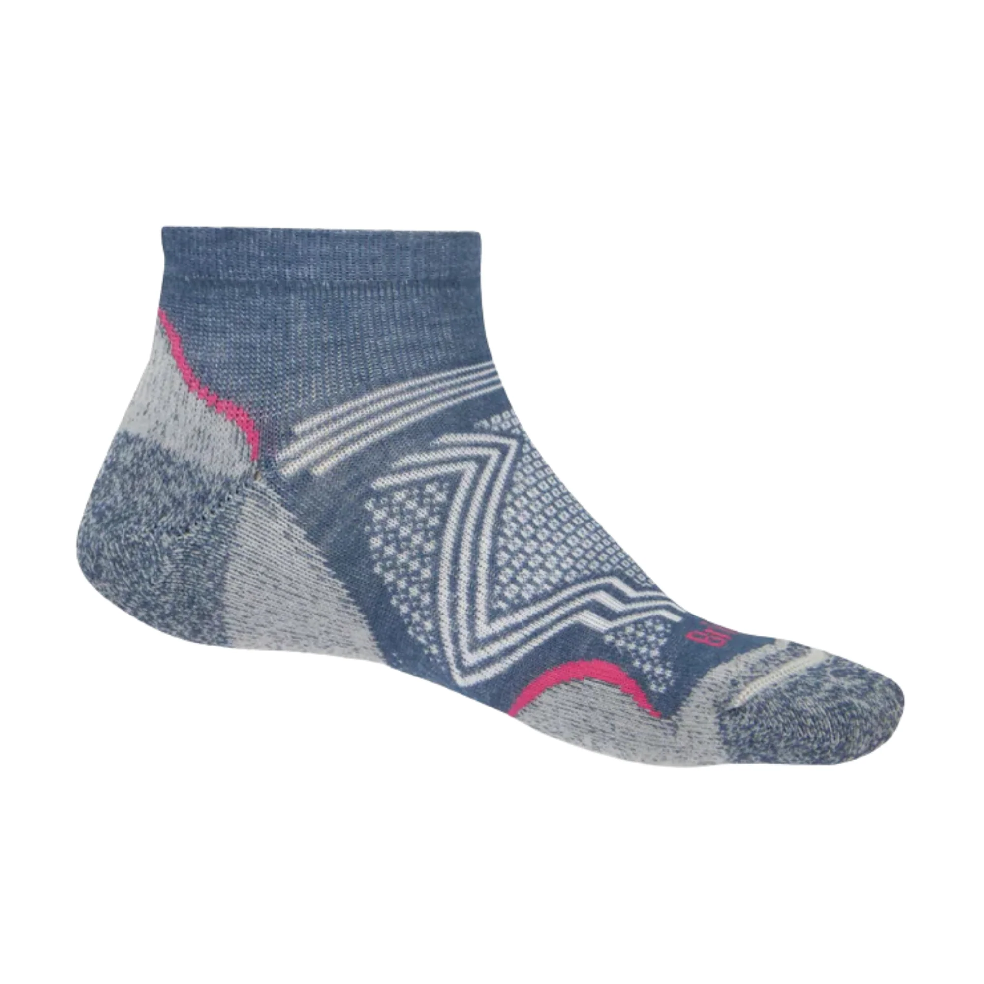 Bridgedale Women's Ultralight T2 Coolmax Performance Hike Low Socks (Dark Denim) - Image 2