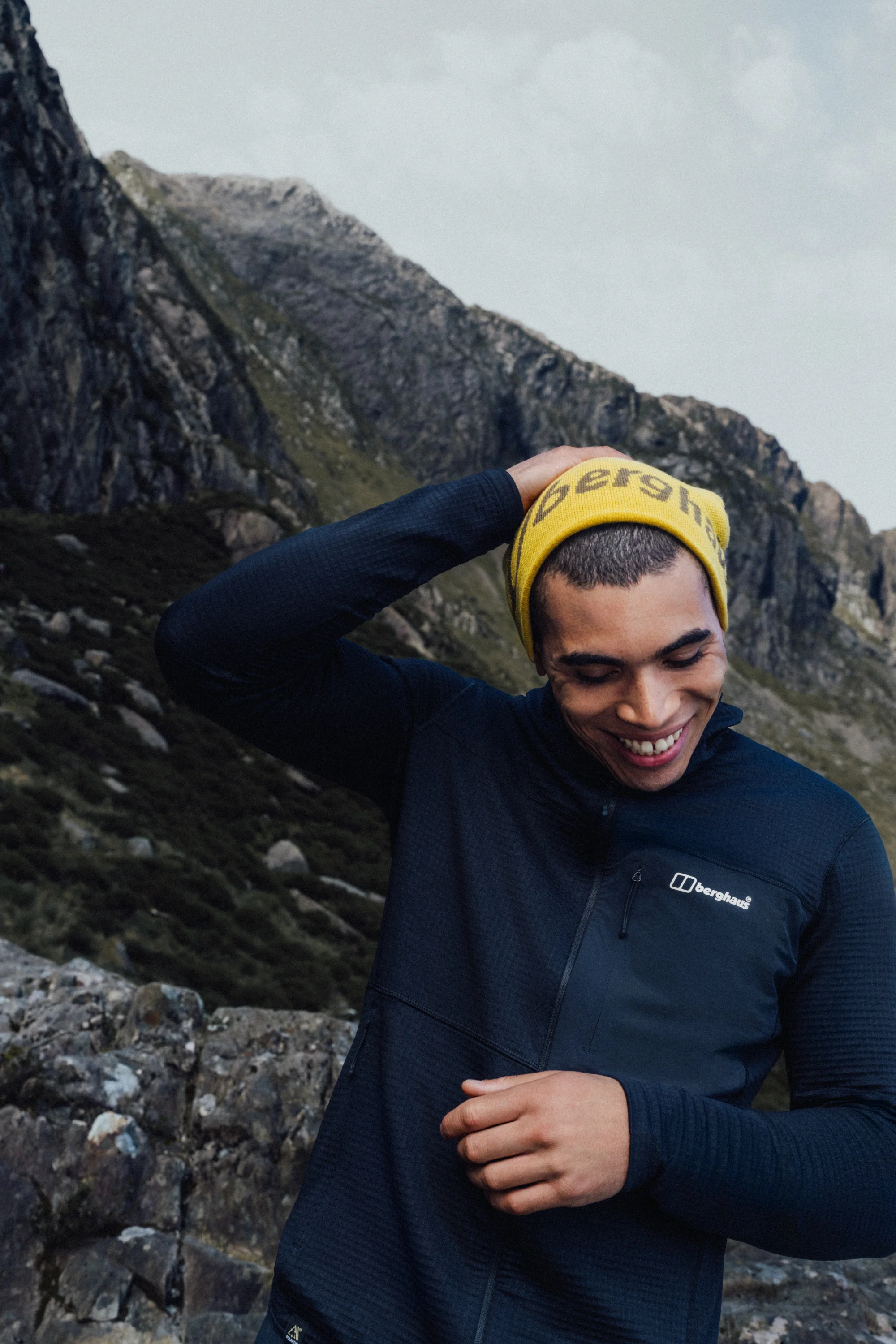 Berghaus Men's Ridge-Hiker Hooded Full Zip Fleece (Jet Black) - Image 11