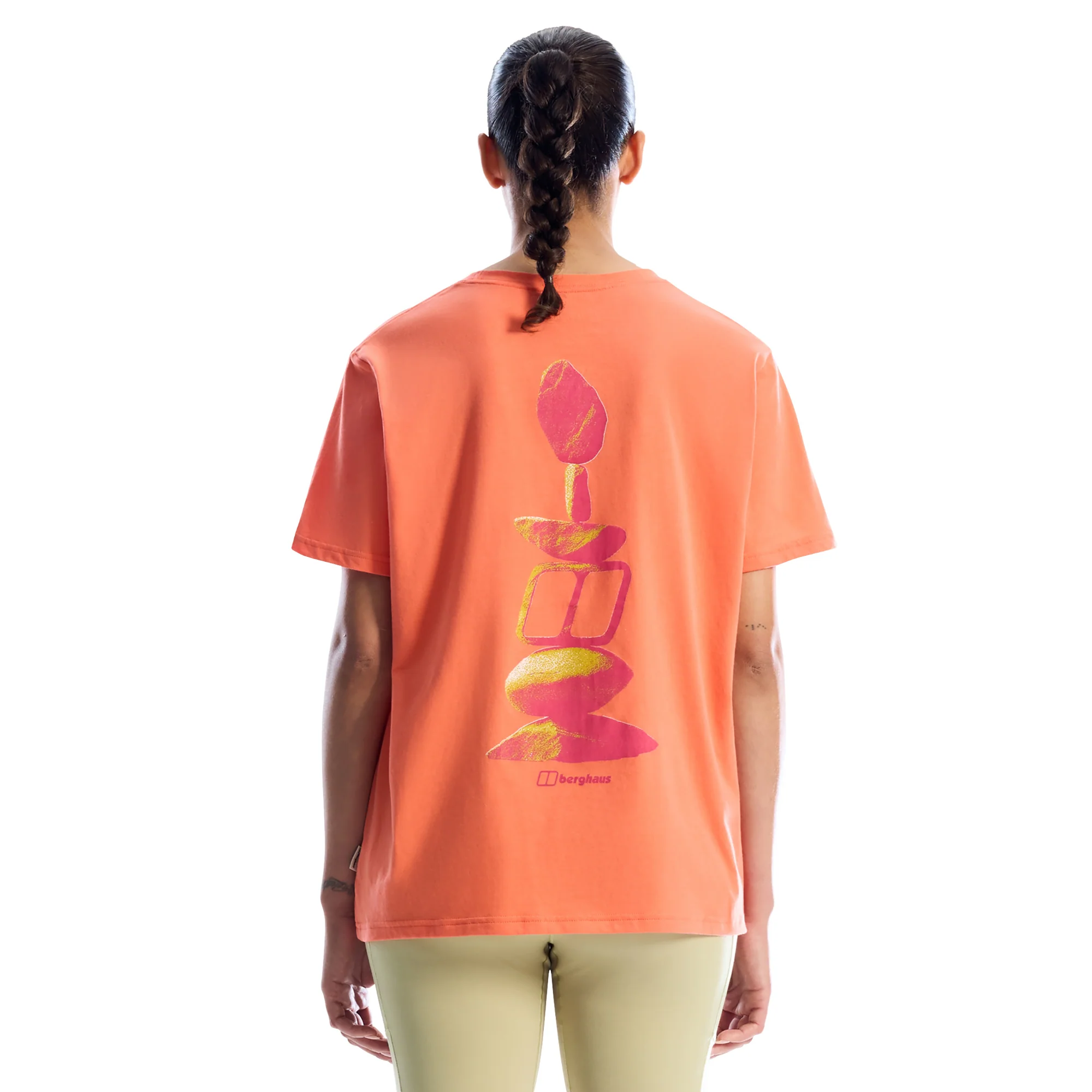 Berghaus Women's Cairn Essential Short Sleeve Tee (Sunburst) - Image 2
