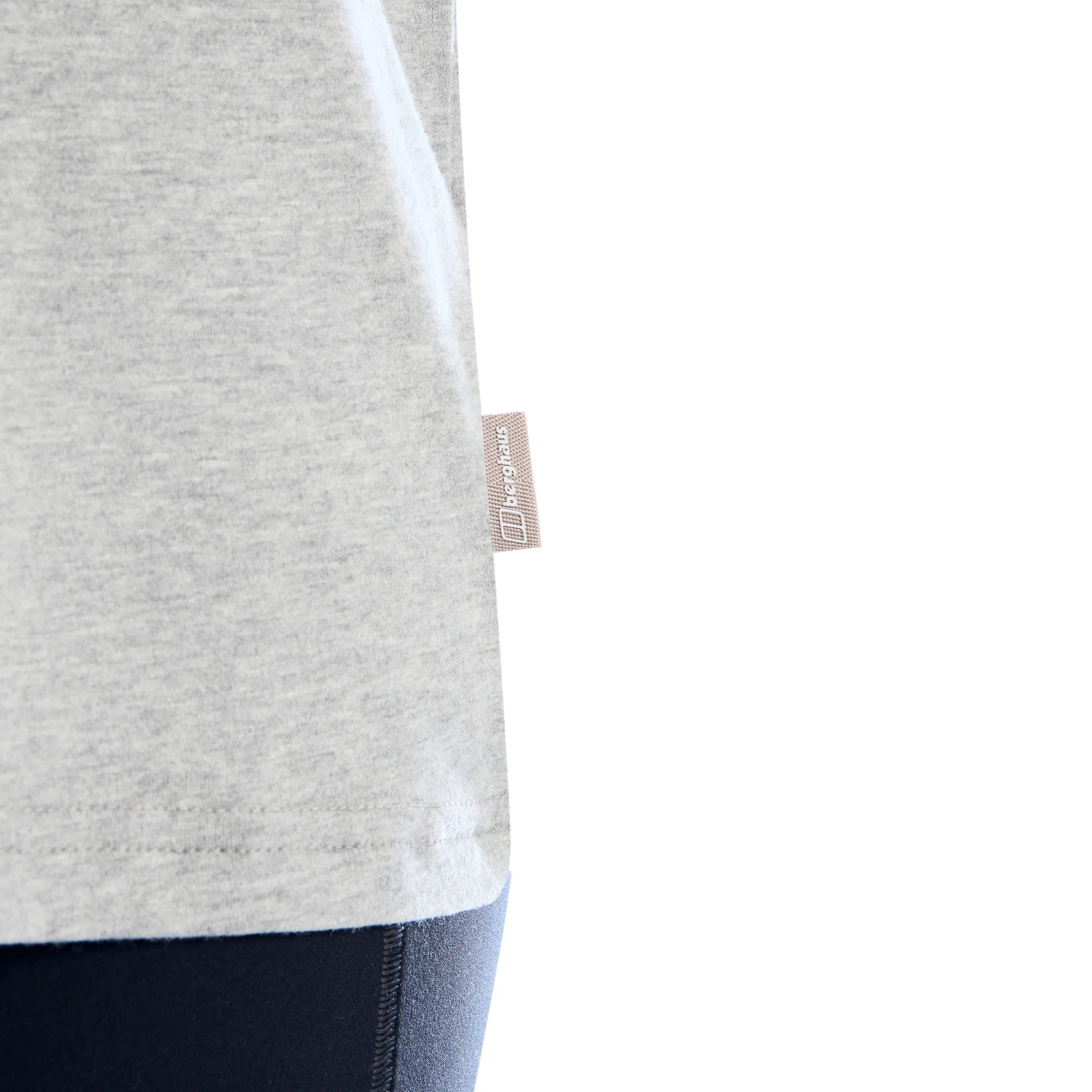 Berghaus Women's Mountainscape Essential Short Sleeve Tee (Light Grey Marl) - Image 4