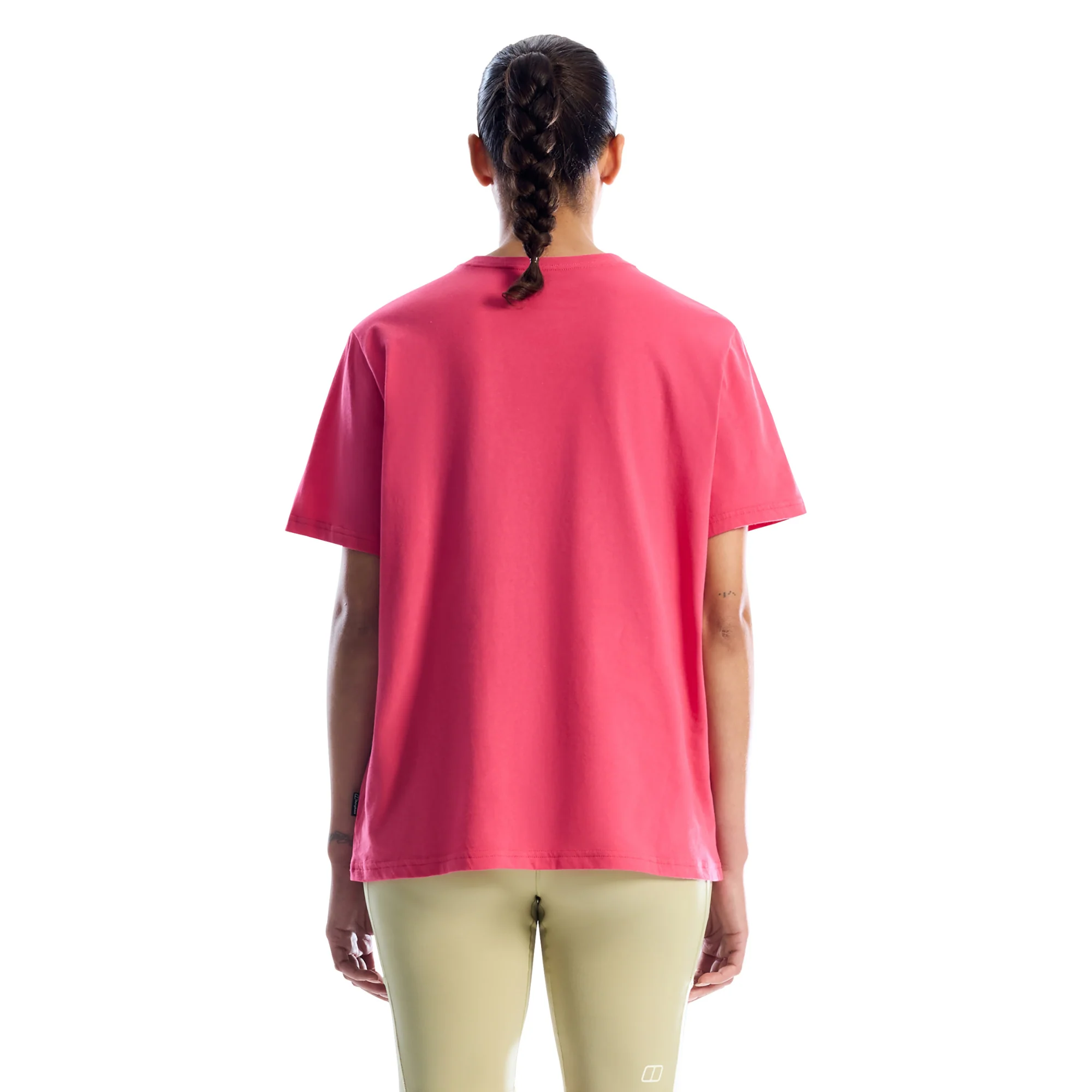 Berghaus Women's Mountainscape Essential Short Sleeve Tee (Roseberry) - Image 3