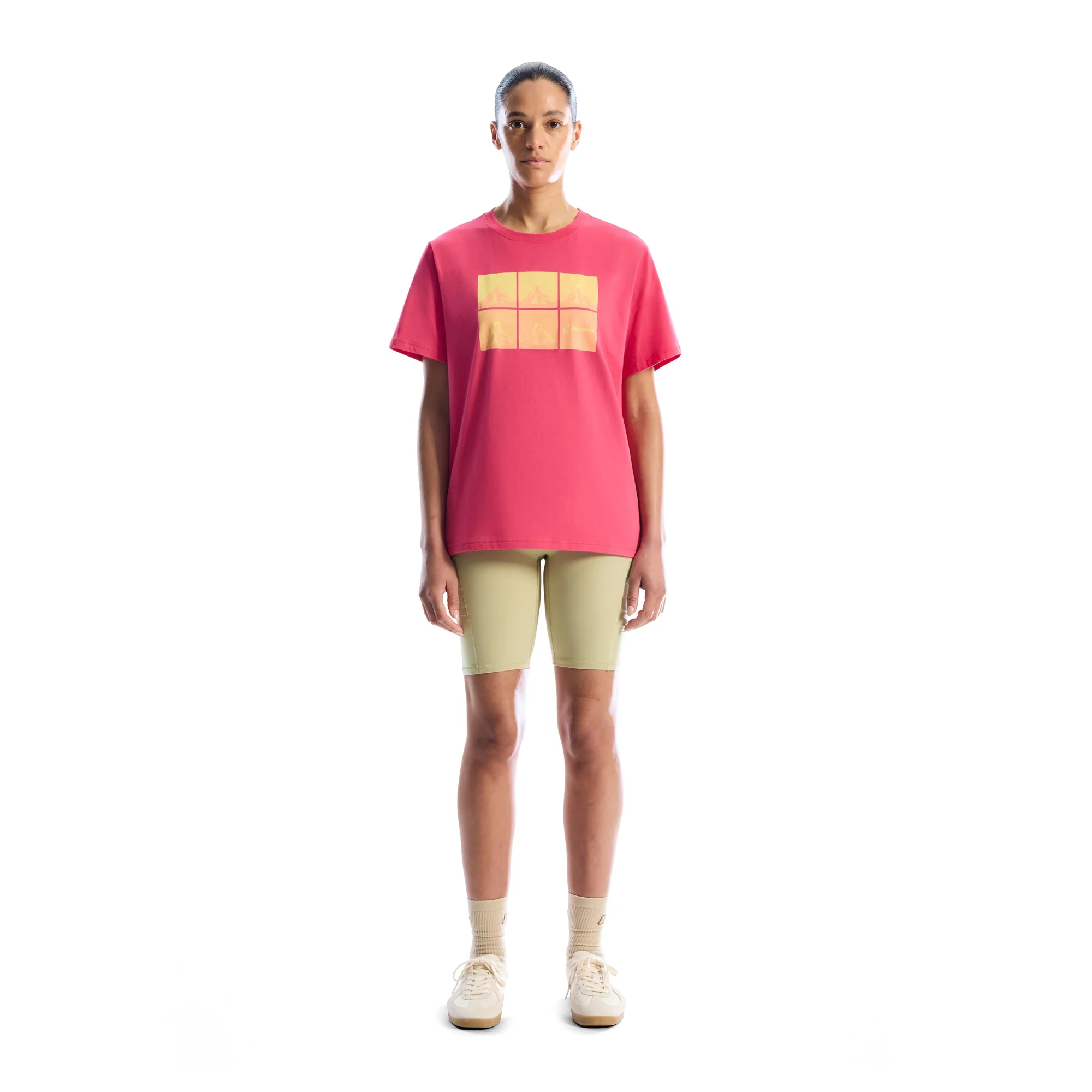 Berghaus Women's Mountainscape Essential Short Sleeve Tee (Roseberry) - Image 6