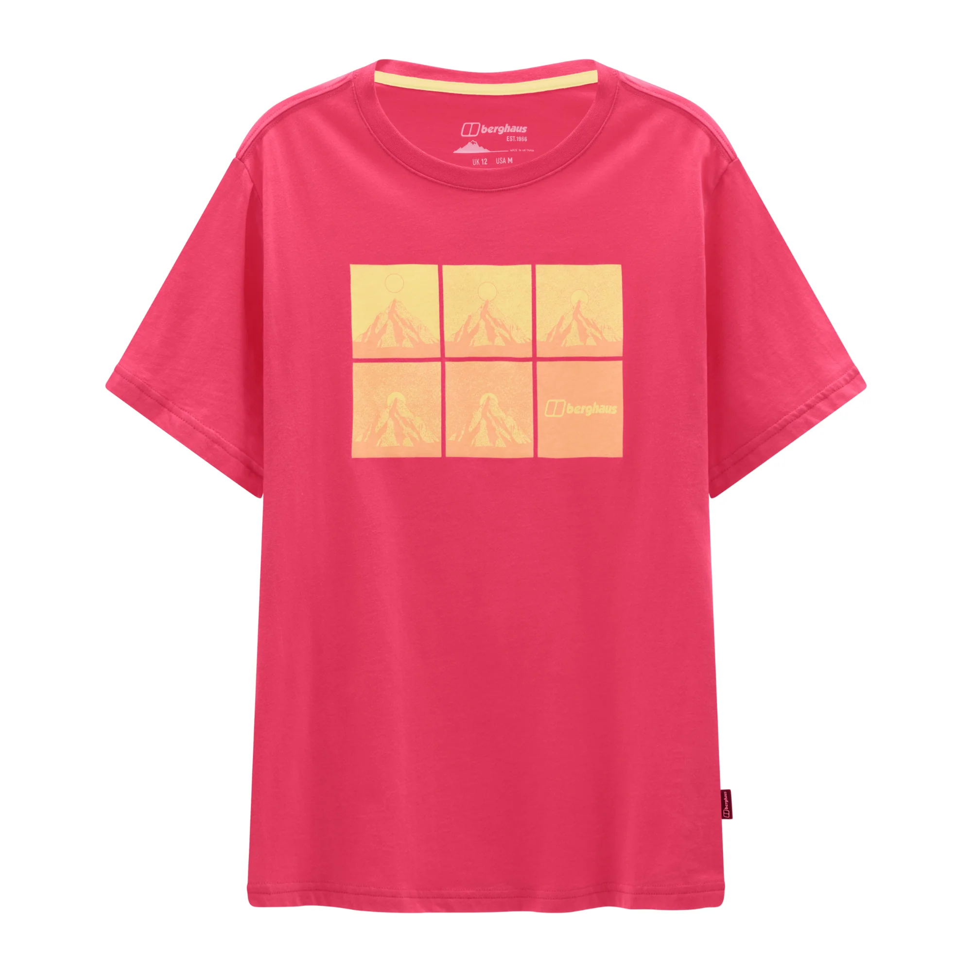 Berghaus Women's Mountainscape Essential Short Sleeve Tee (Roseberry) - Image 8