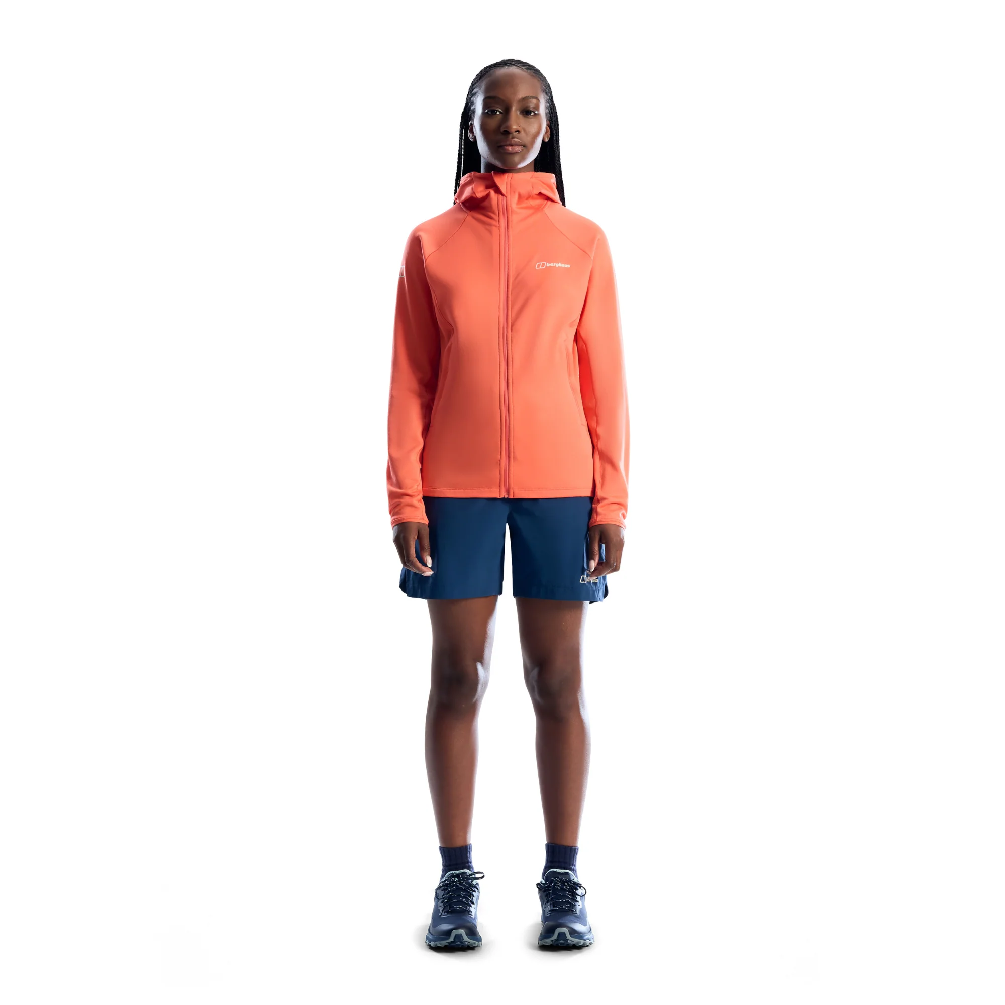Berghaus Women's Staindrop Hike Hooded Full Zip Fleece (Sunburst) - Image 6