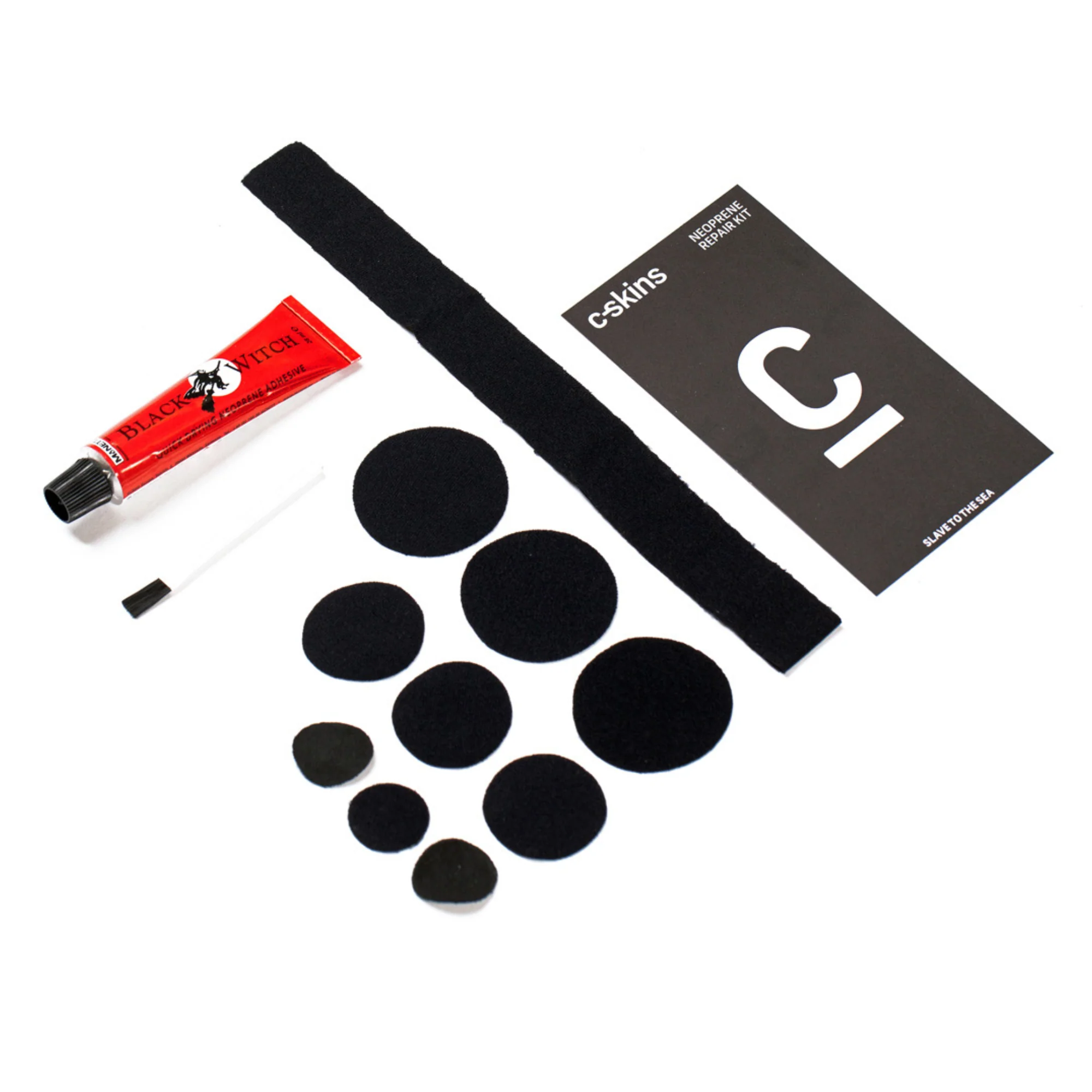 C-Skins Black Witch Neoprene Repair Kit (12 Pieces) - Image 3