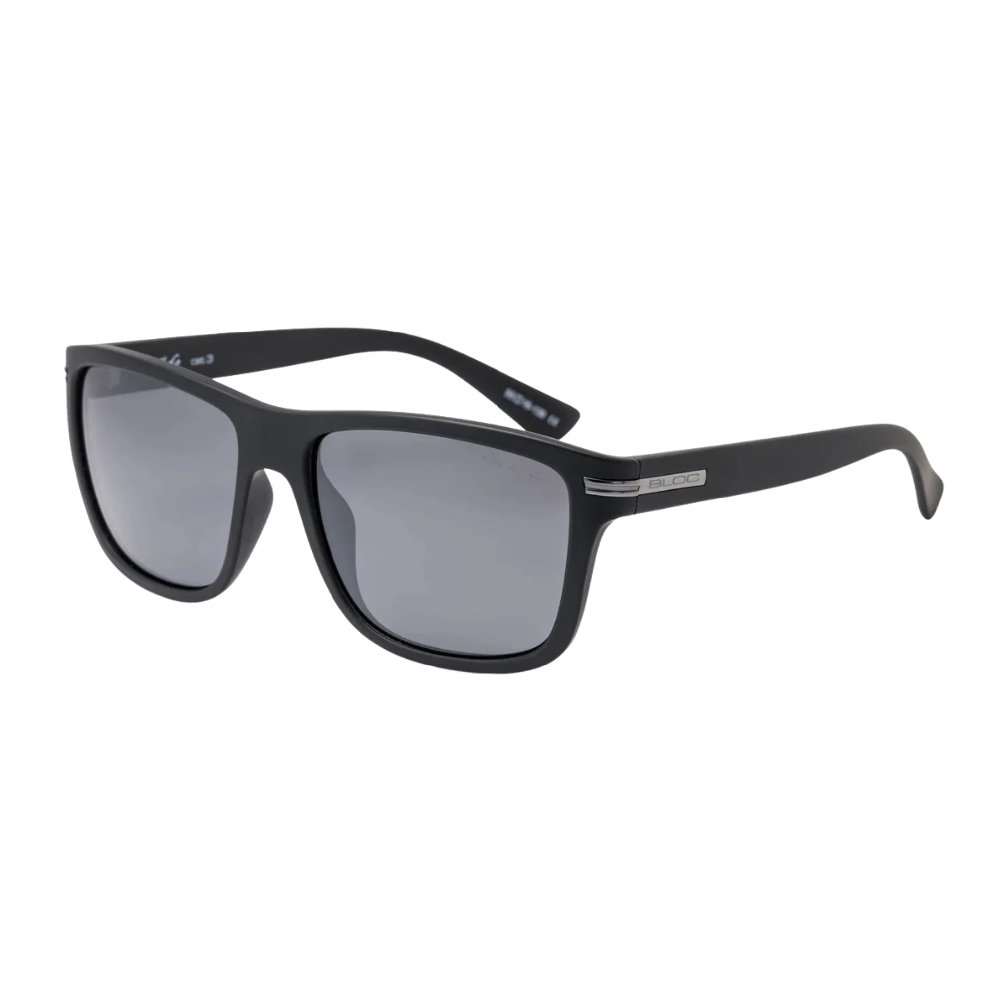 Bloc Eyewear Tide Sunglasses (Polarised Grey Lens/Matt Black Frame)
