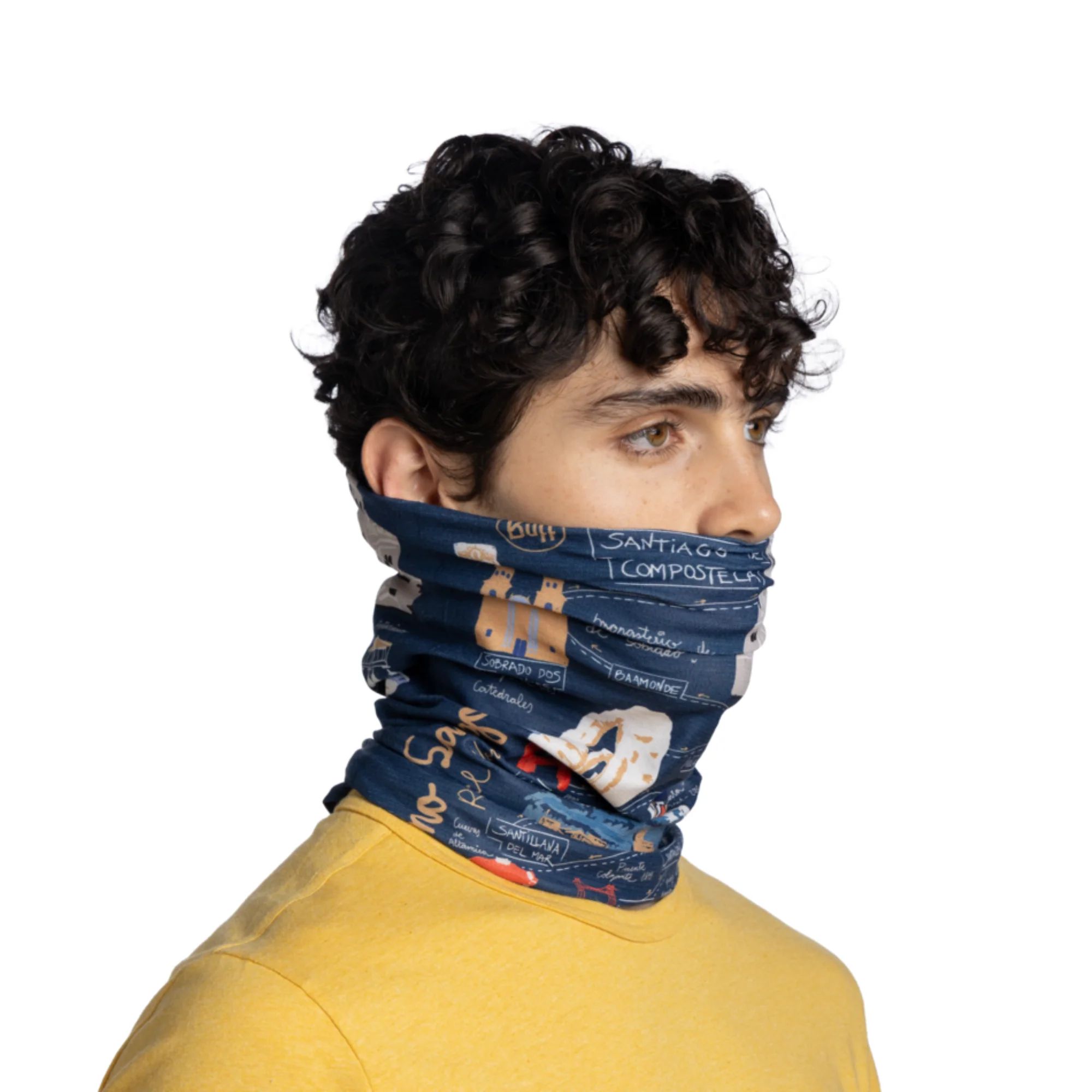 Coolnet UV Buff (Camino Norte Navy) - Image 4