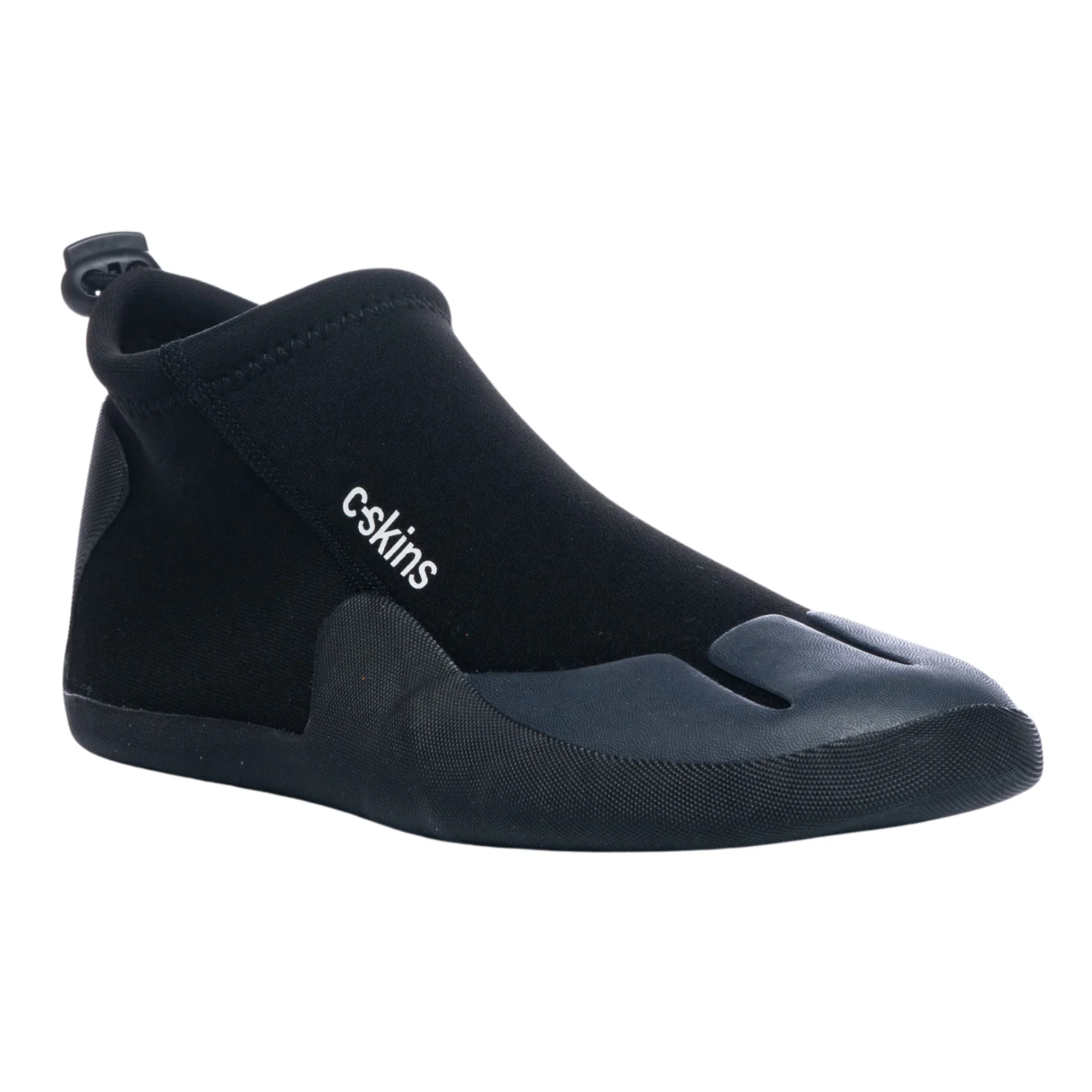 C-Skins Unisex Legend Round Toe Flatlock Thermal Swim/Watersports Reef Slippers (Black/Charcoal)(3mm) - Image 2