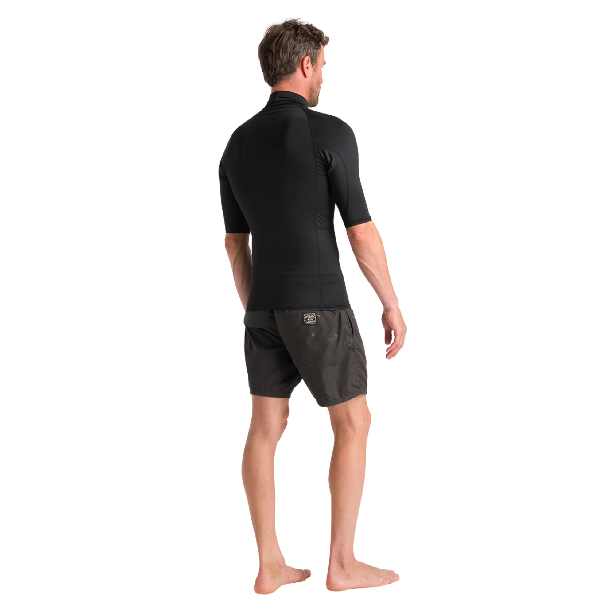 C-Skins Men's NuWave Rash X Short Sleeve Rash Vest (Black) - Image 7