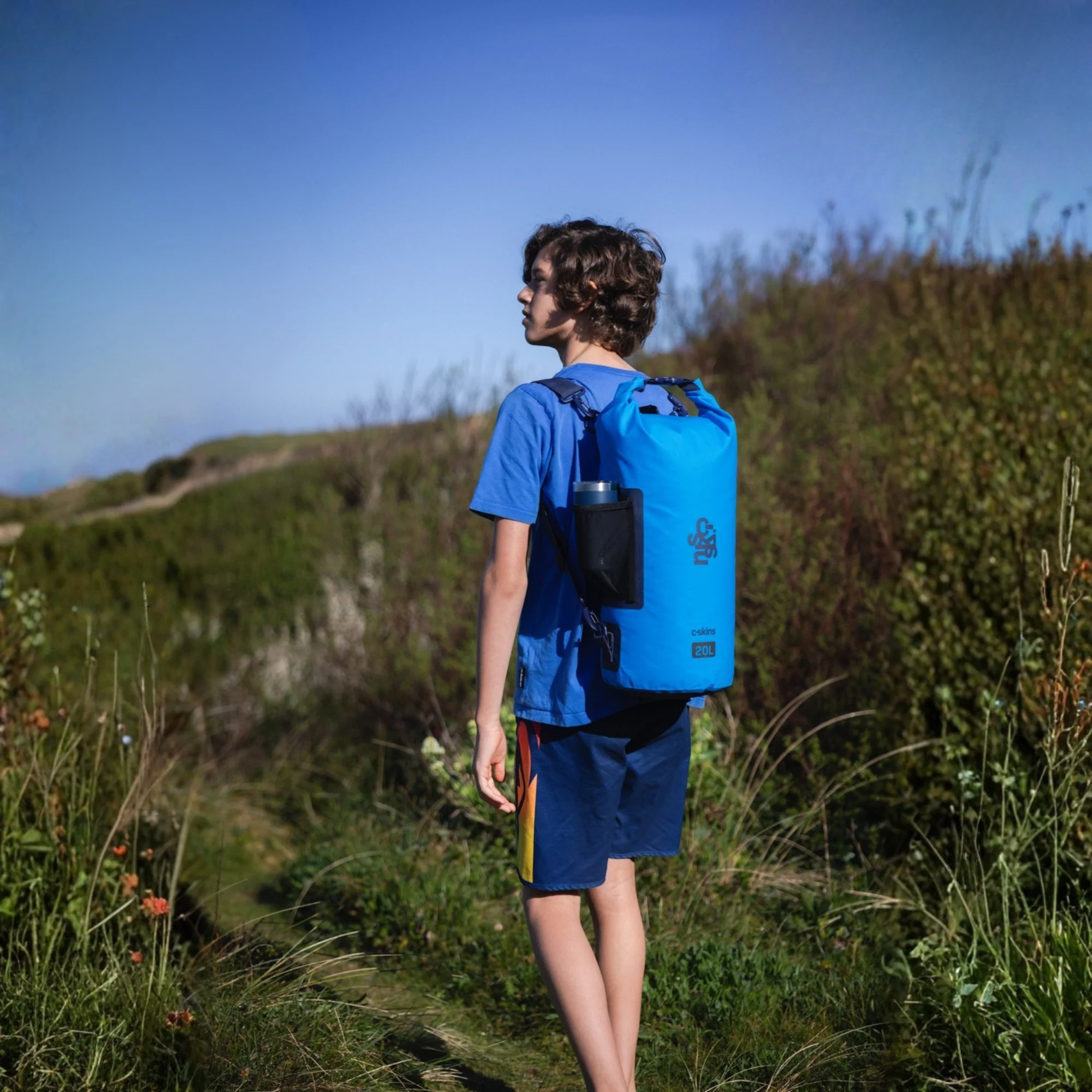 C-Skins Session 20L Dry Bag (Hawaiian Blue) - Image 9