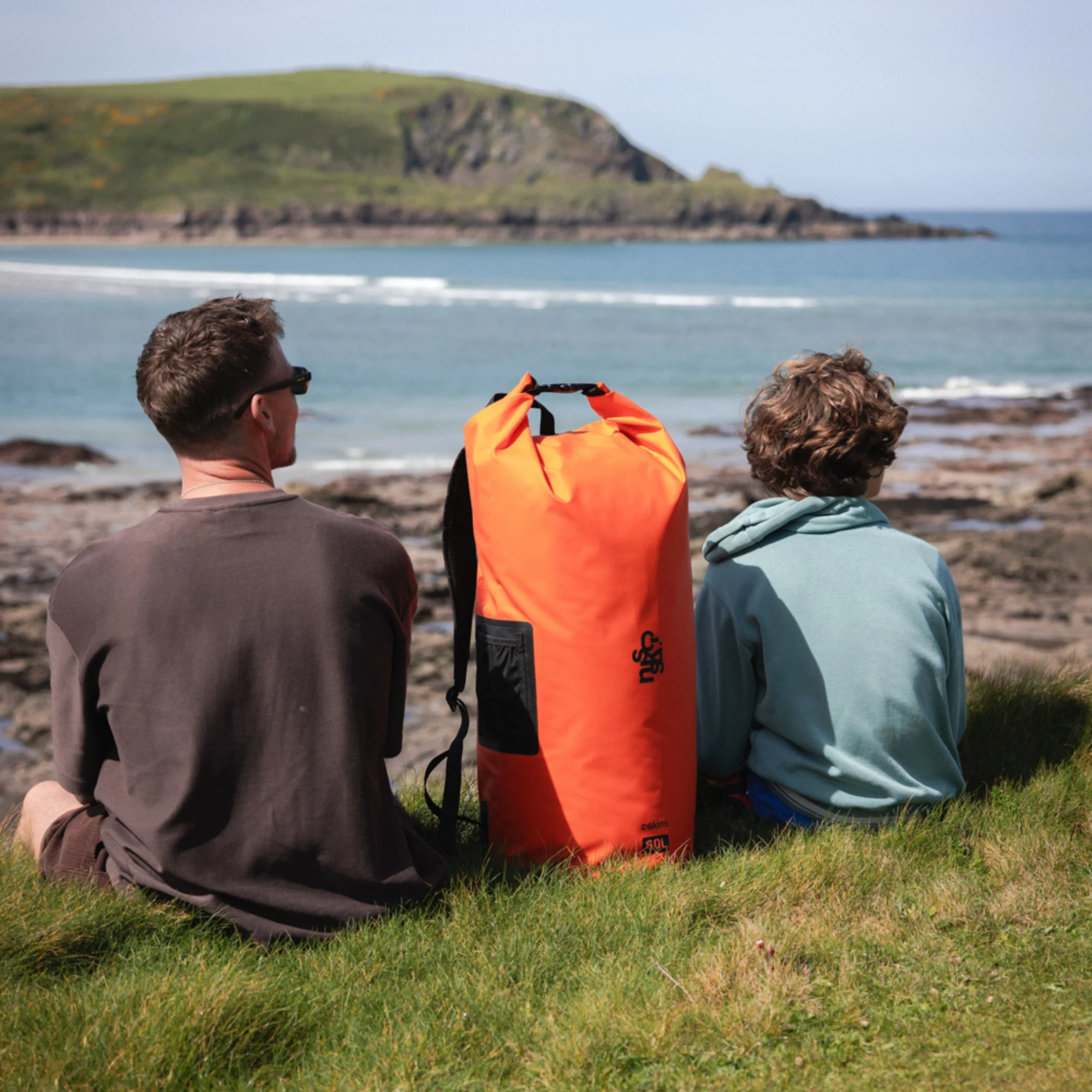 C-Skins Session 40L Dry Bag (Flame Orange) - Image 11