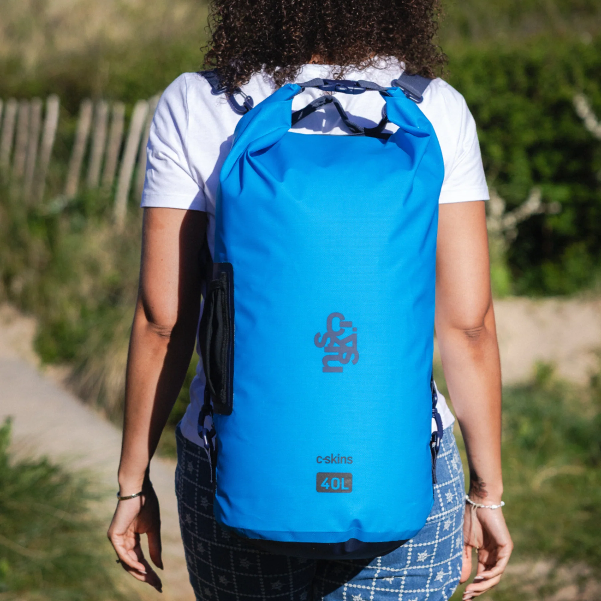 C-Skins Session 40L Dry Bag (Hawaiian Blue) - Image 11