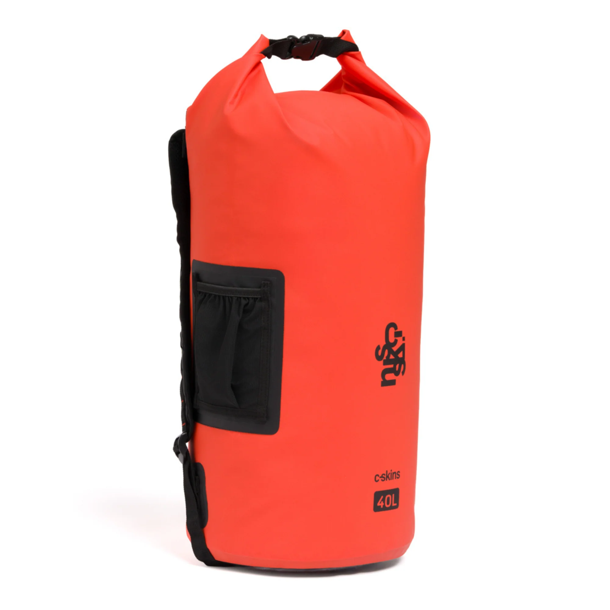 C-Skins Session 40L Dry Bag Backpack (Flame Orange) - Image 4