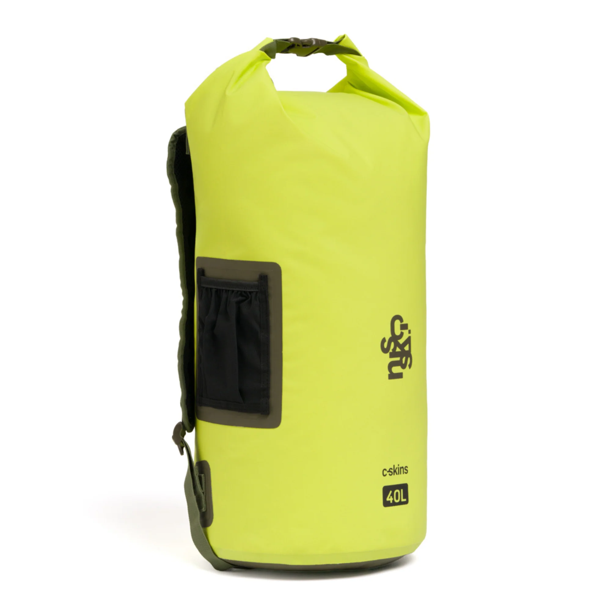 C-Skins Session 40L Dry Bag Backpack (Flash Green) - Image 4