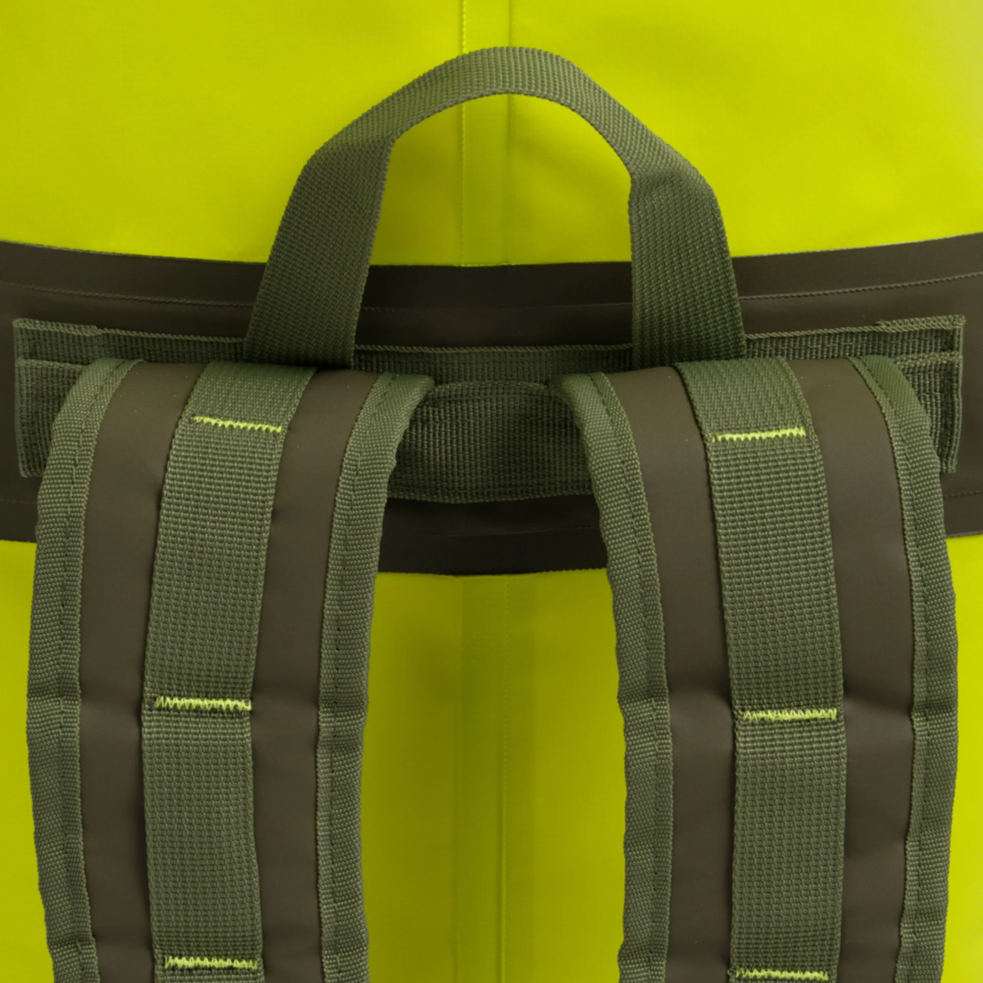 C-Skins Session 60L Dry Bag Backpack (Flash Green) - Image 5
