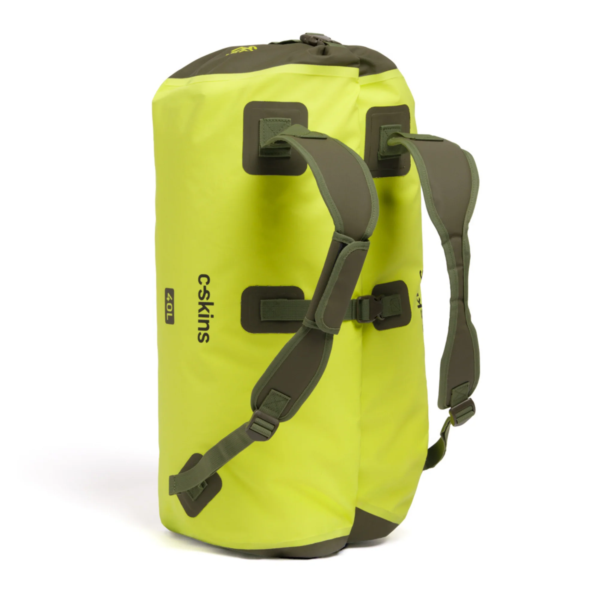 C-Skins Storm Chaser 40L Dry Duffel Bag (Flash Green) - Image 2