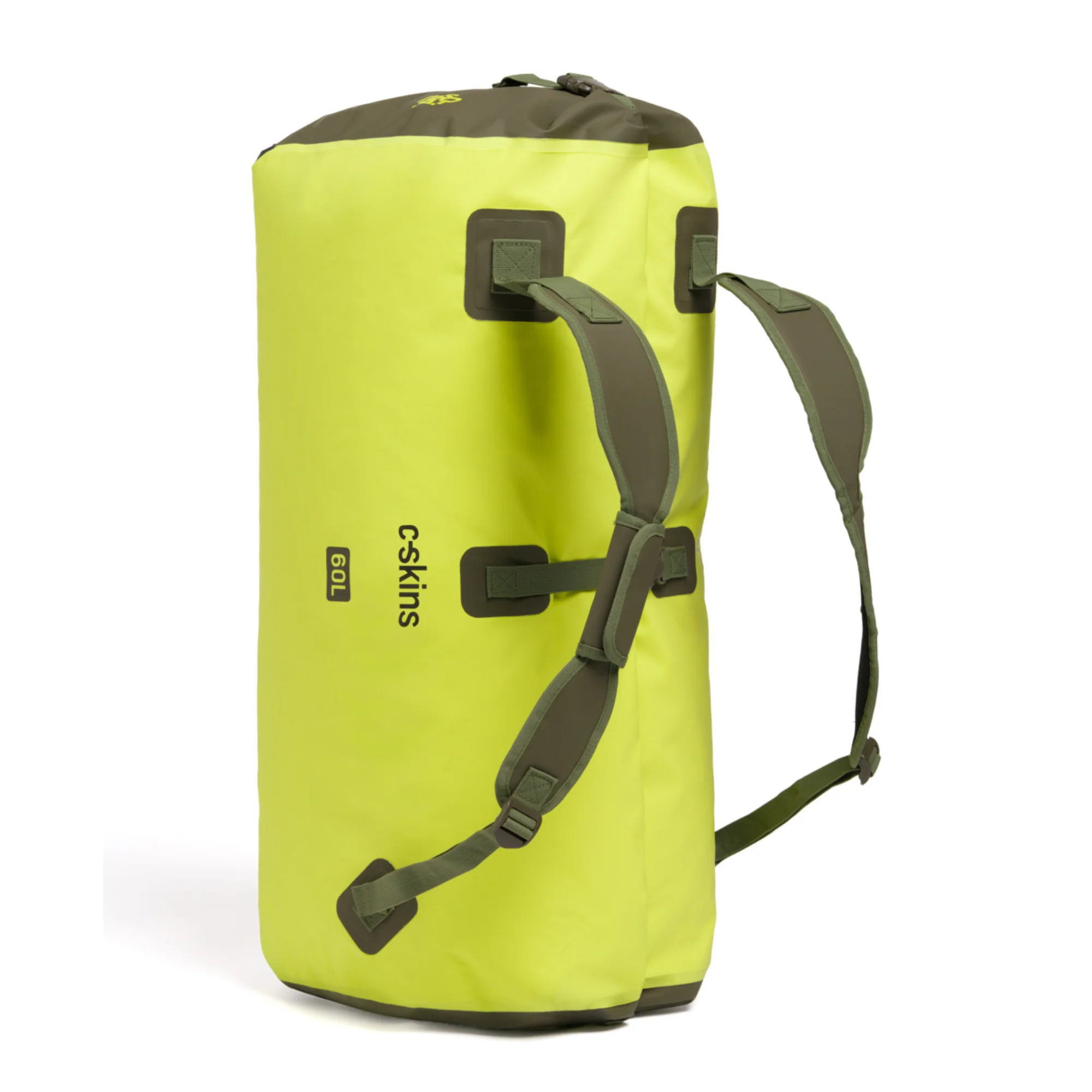 C-Skins Storm Chaser 60L Dry Duffel Bag (Flash Green) - Image 2