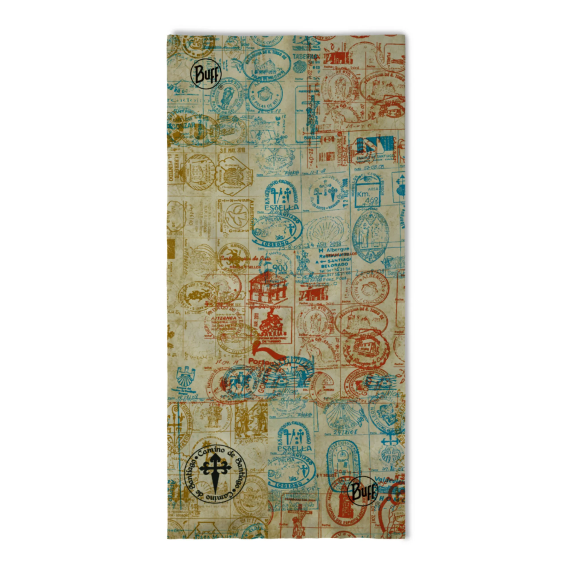 Camino de Santiago Coolnet UV Buff (Credencial Multi) - Image 2